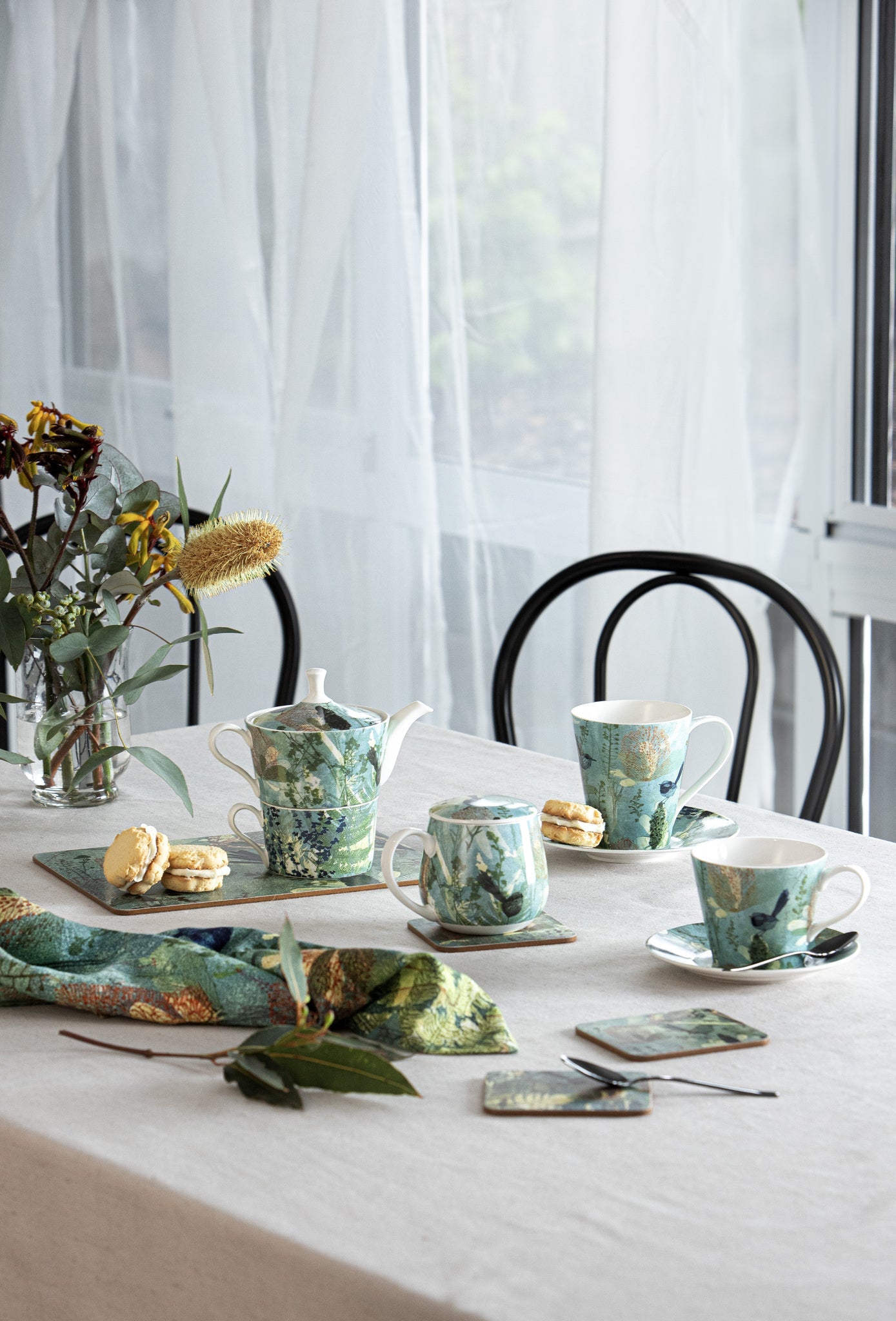 Ashdene Enchanting Banksia 6pk Coaster
