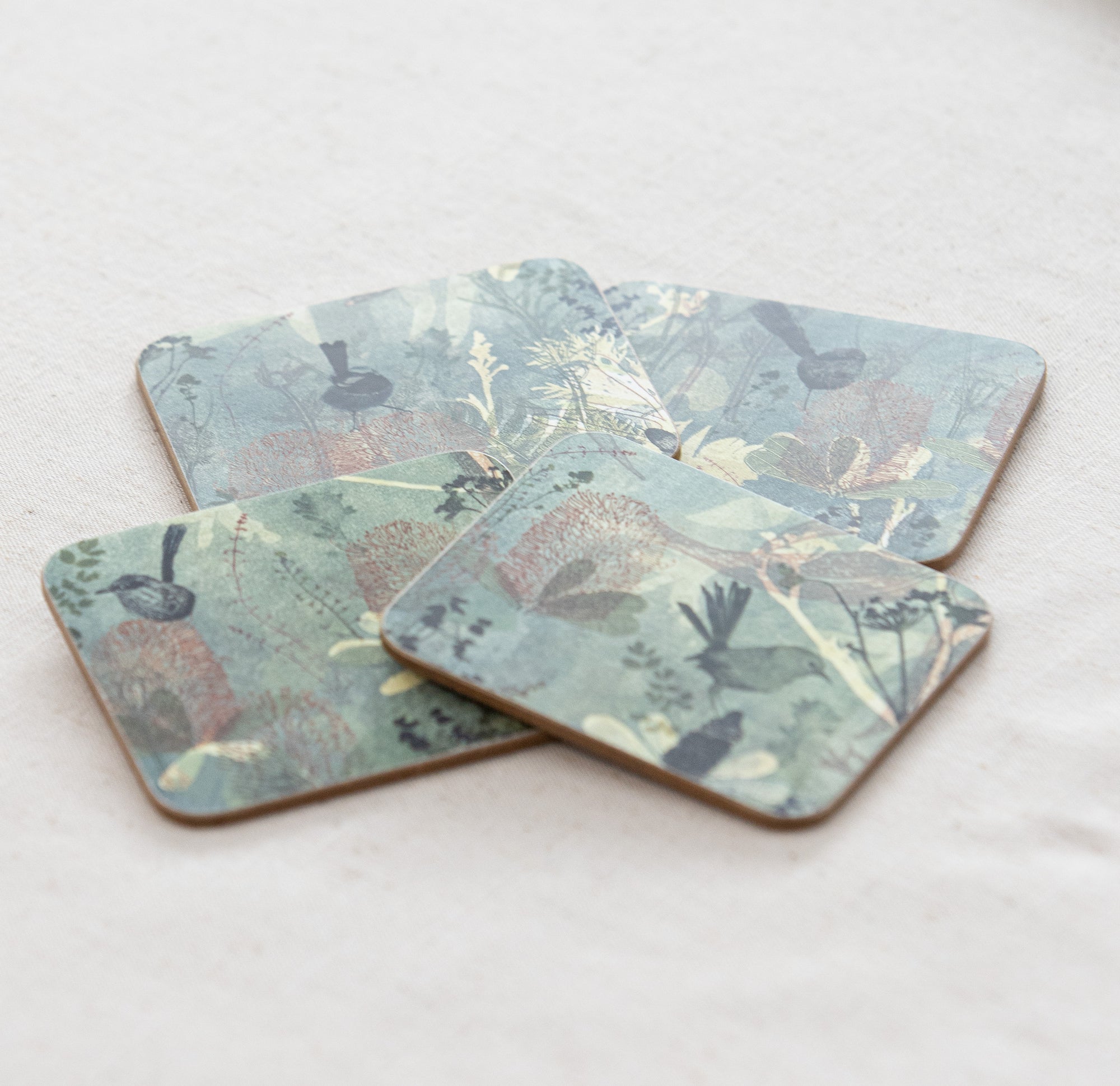 Ashdene Enchanting Banksia 6pk Coaster