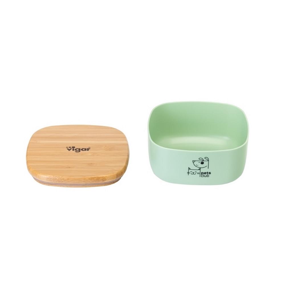 Vigar Pets Club Bamboo Treat Jar - Small