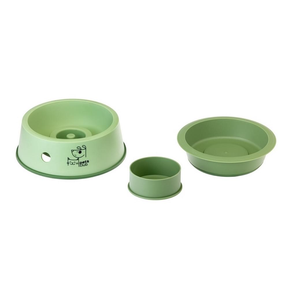 Vigar Pets Club 3 in 1 Feeder Bowl