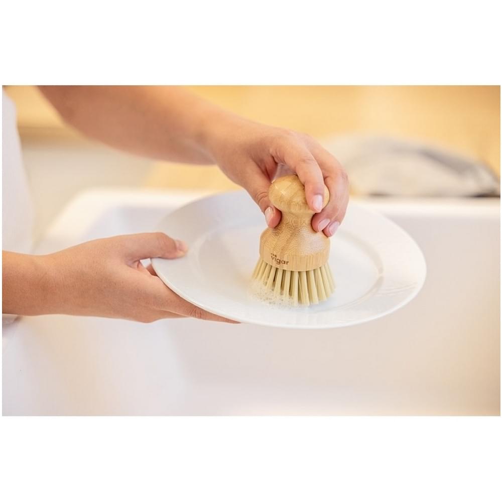 Vintage Bamboo Palm Brush Set