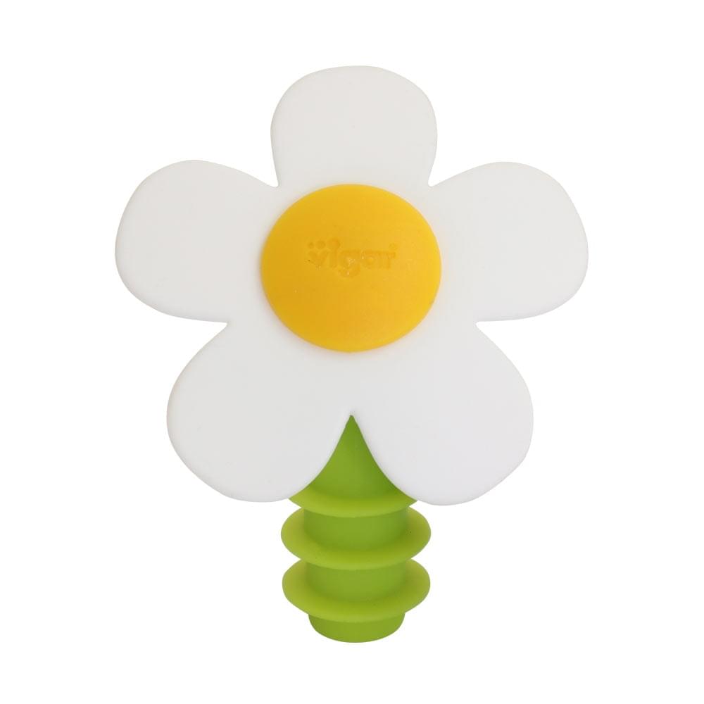 Vigar Flower Power Silicone Assorted Bottle Stopper