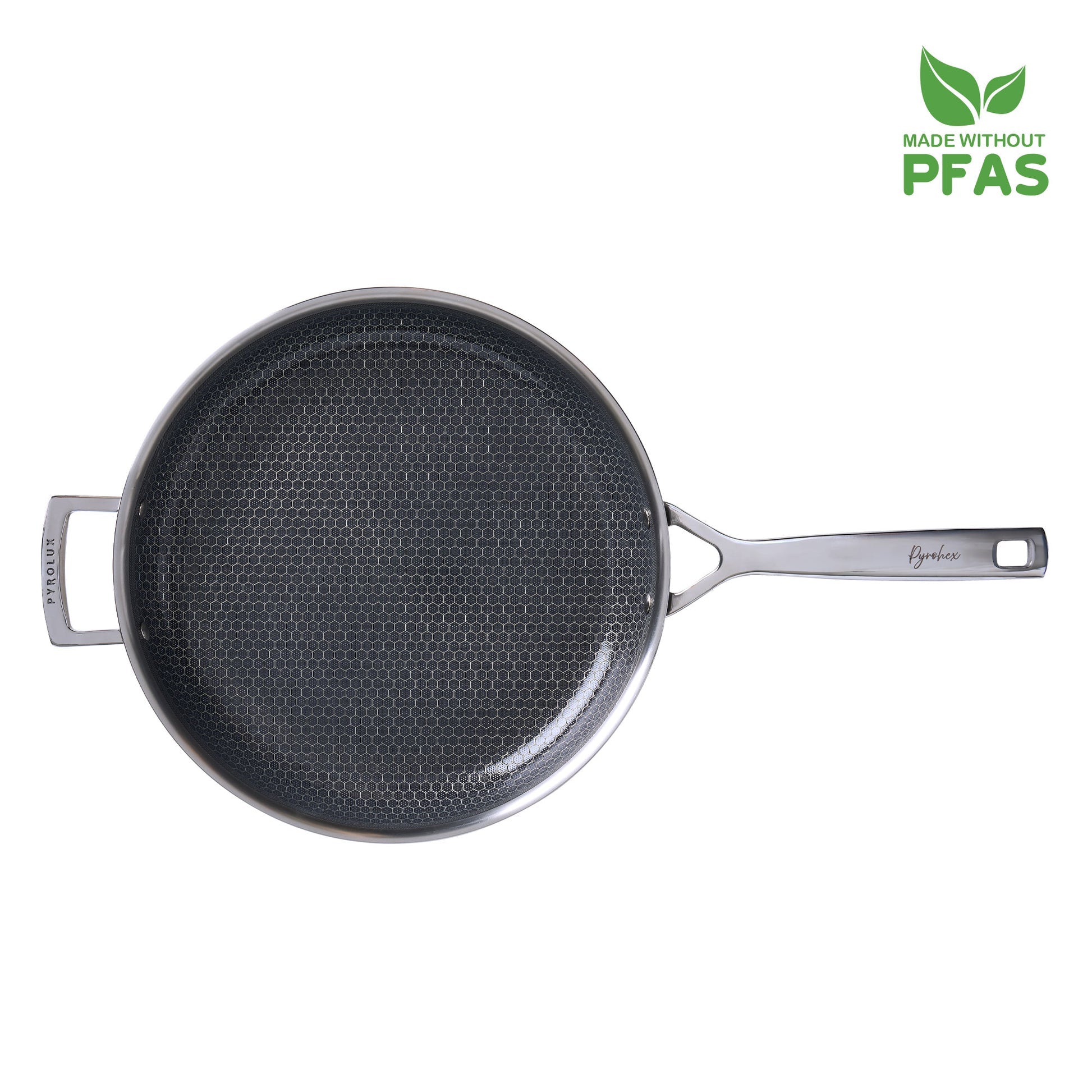 Pyrolux Pyrohex Fry Pan with Helper Handle 32cm