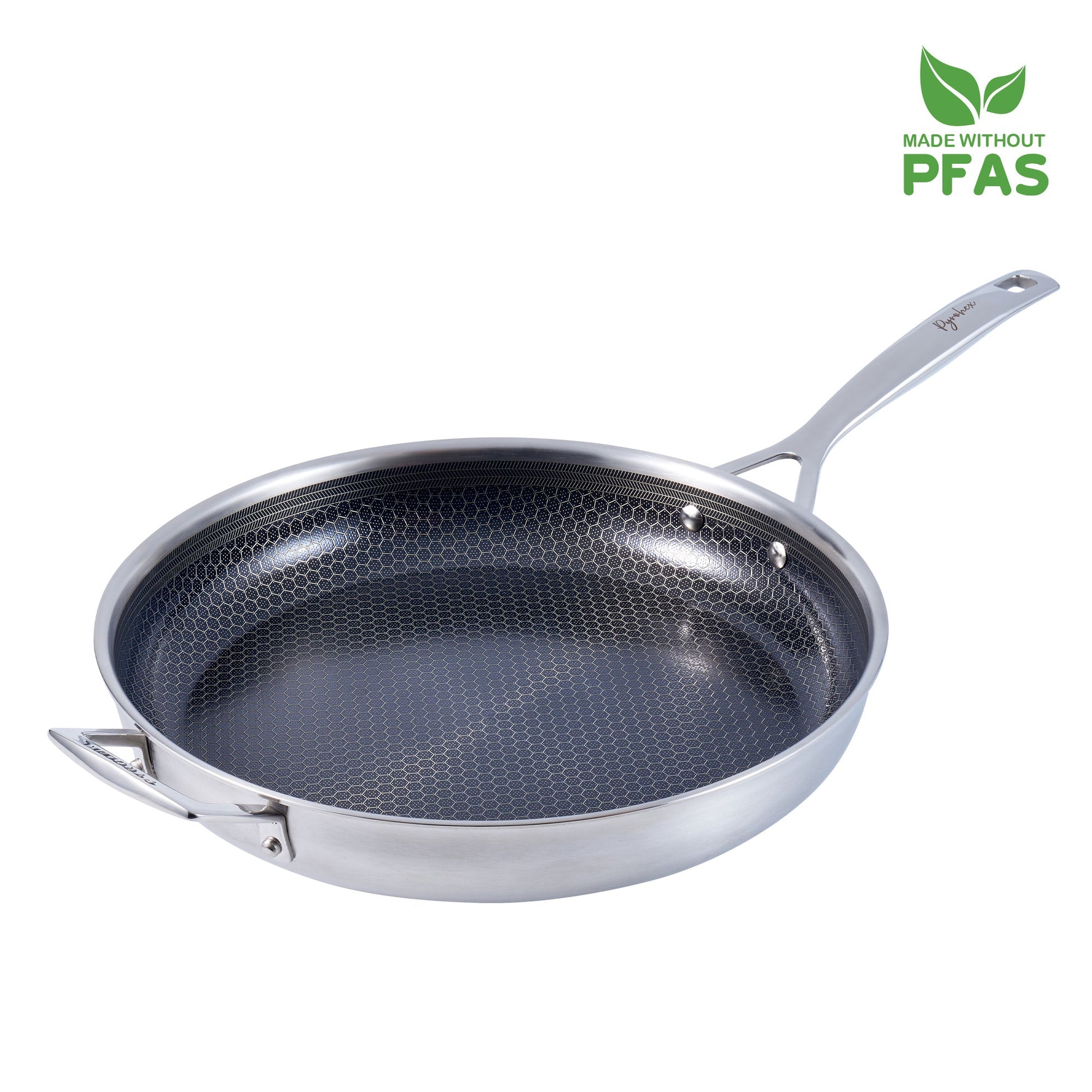 Pyrolux Pyrohex Fry Pan with Helper Handle 32cm
