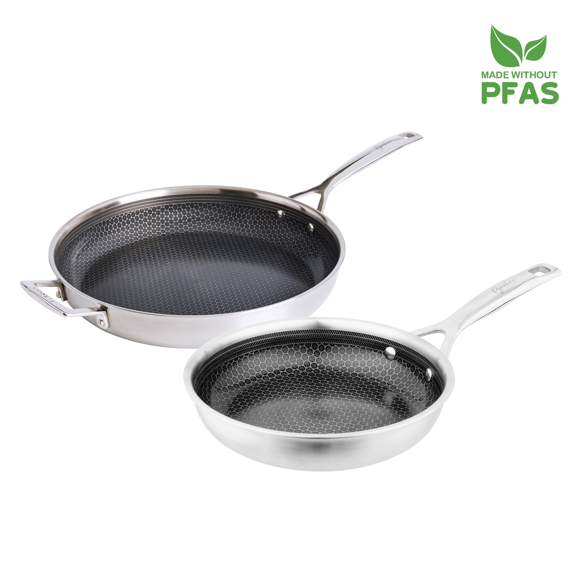 Pyrolux Pyrohex 2 Piece Frypan Set - 26 & 32cm