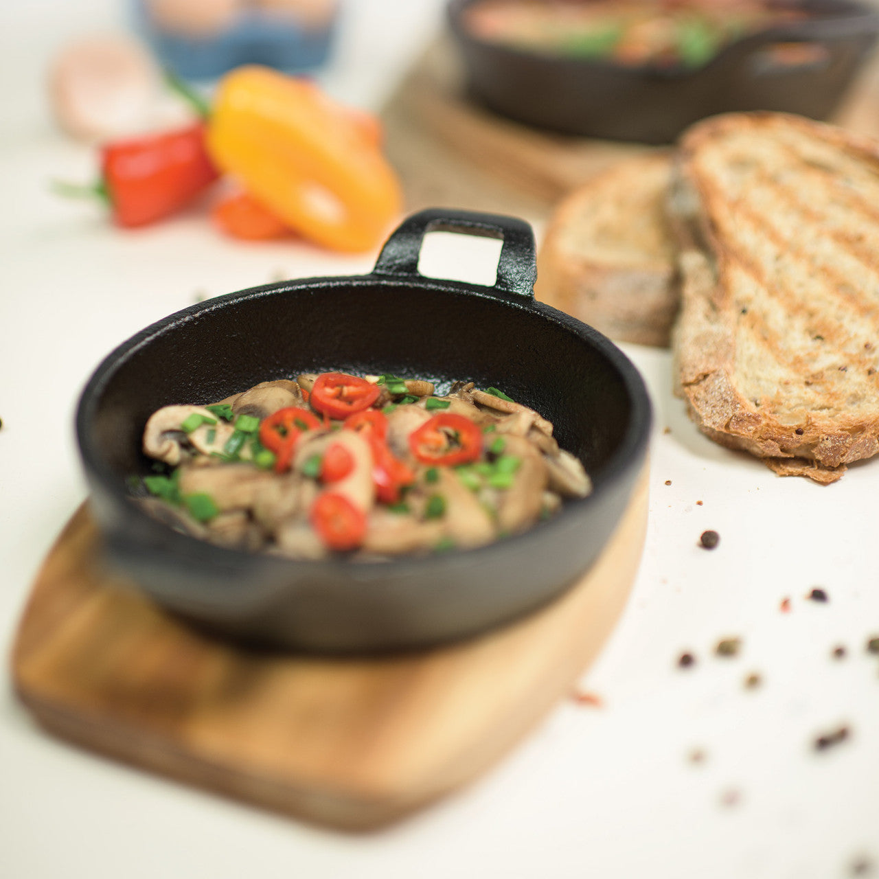 Pyrolux Pyrocast Rnd Gratin 18cm W Tray