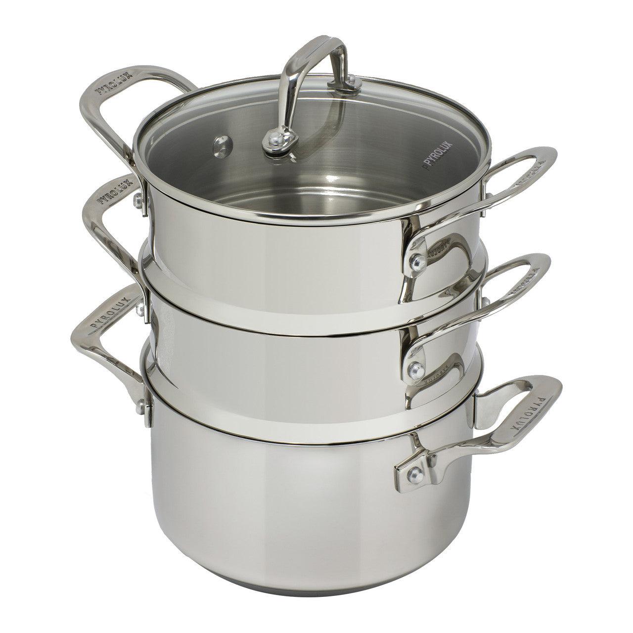 Pyrolux Pyrosteel 18cm/3L Tier Steamer Set