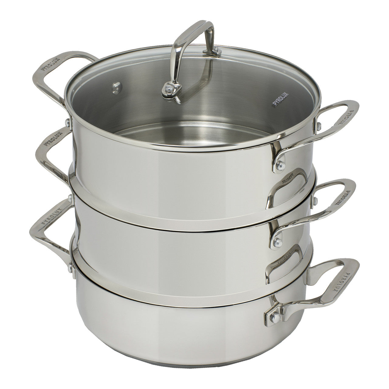 Pyrolux Pyrosteel 24cm/3L Tier Steamer Set