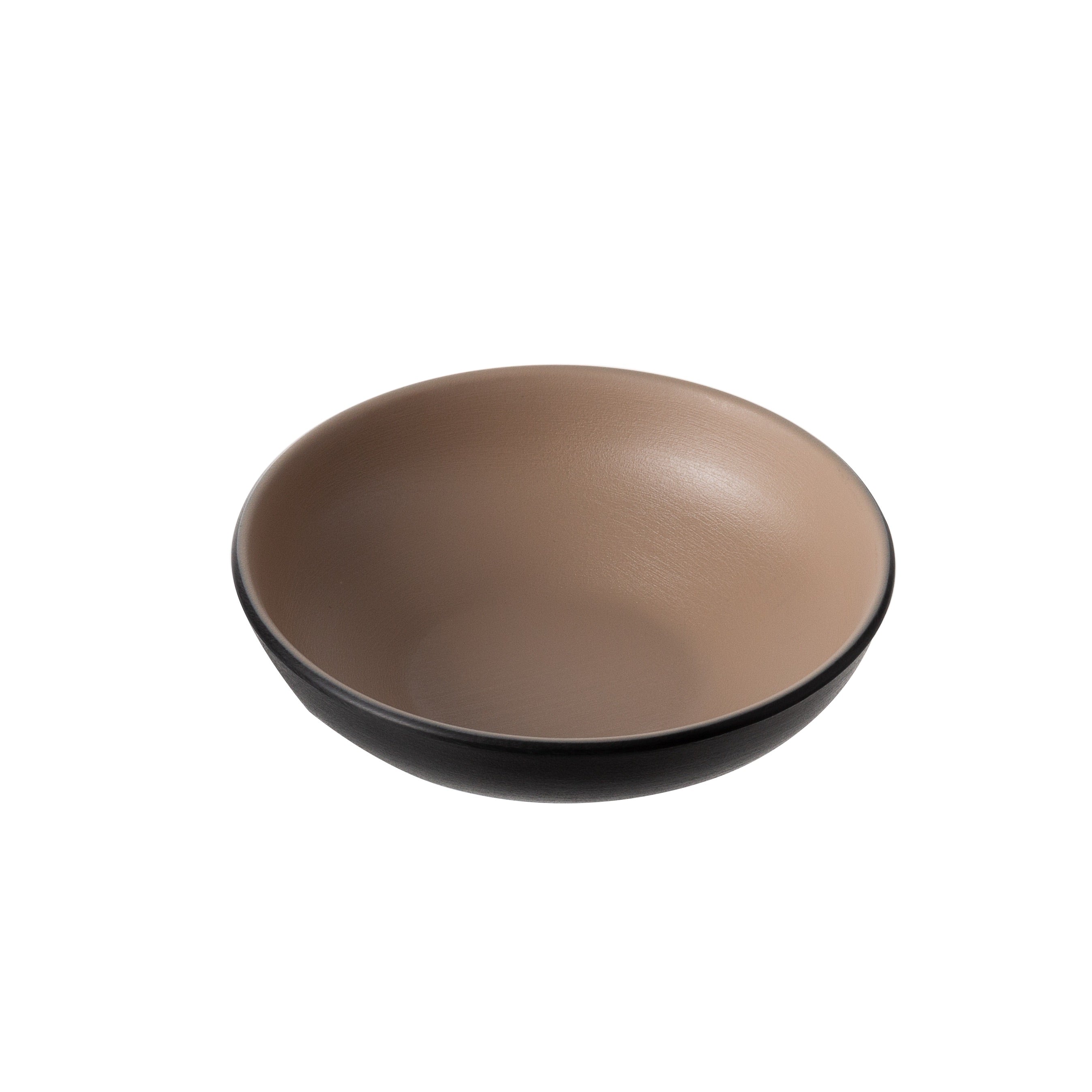COUCOU Round Bowl 123mm - Beige & Black