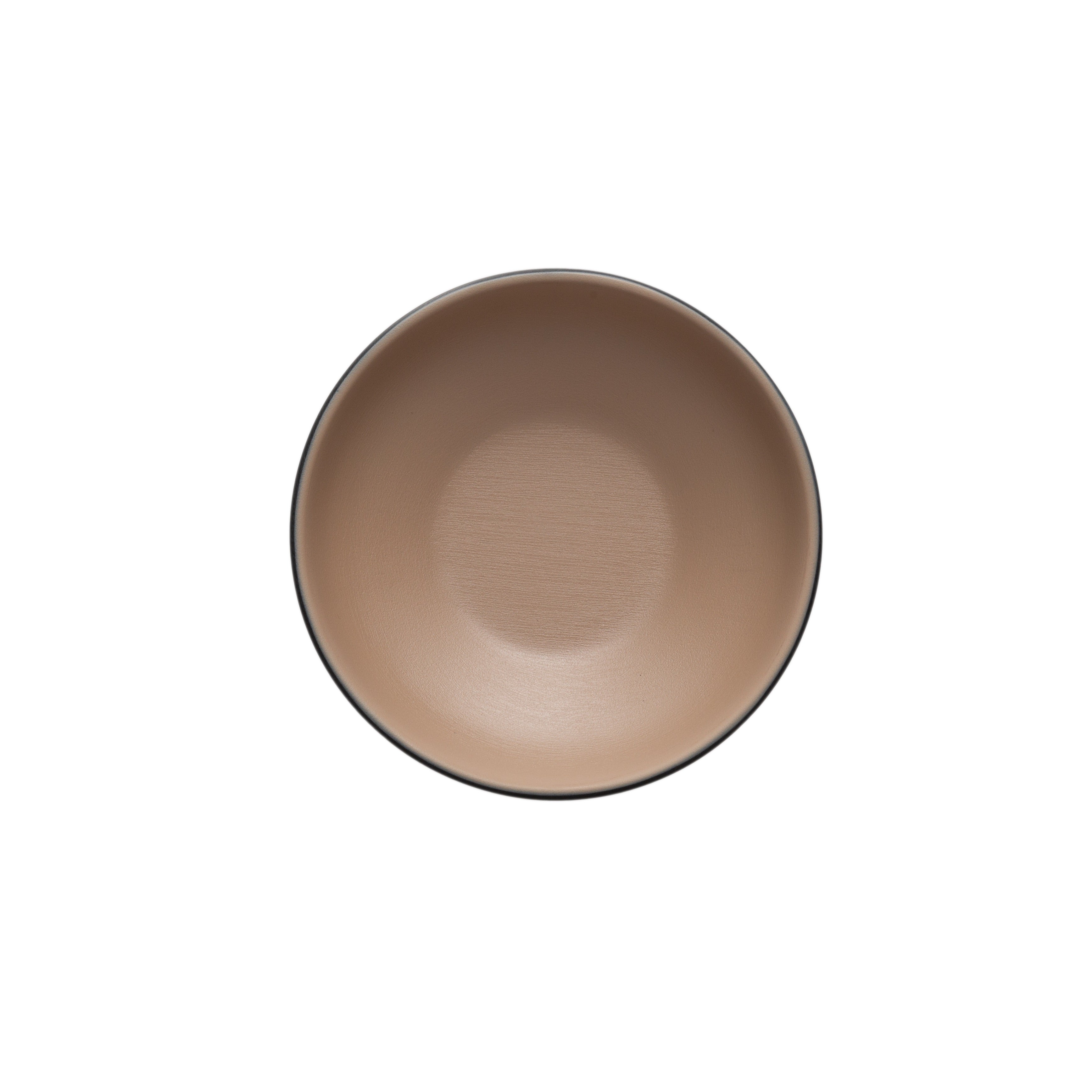 COUCOU Round Bowl 123mm - Beige & Black