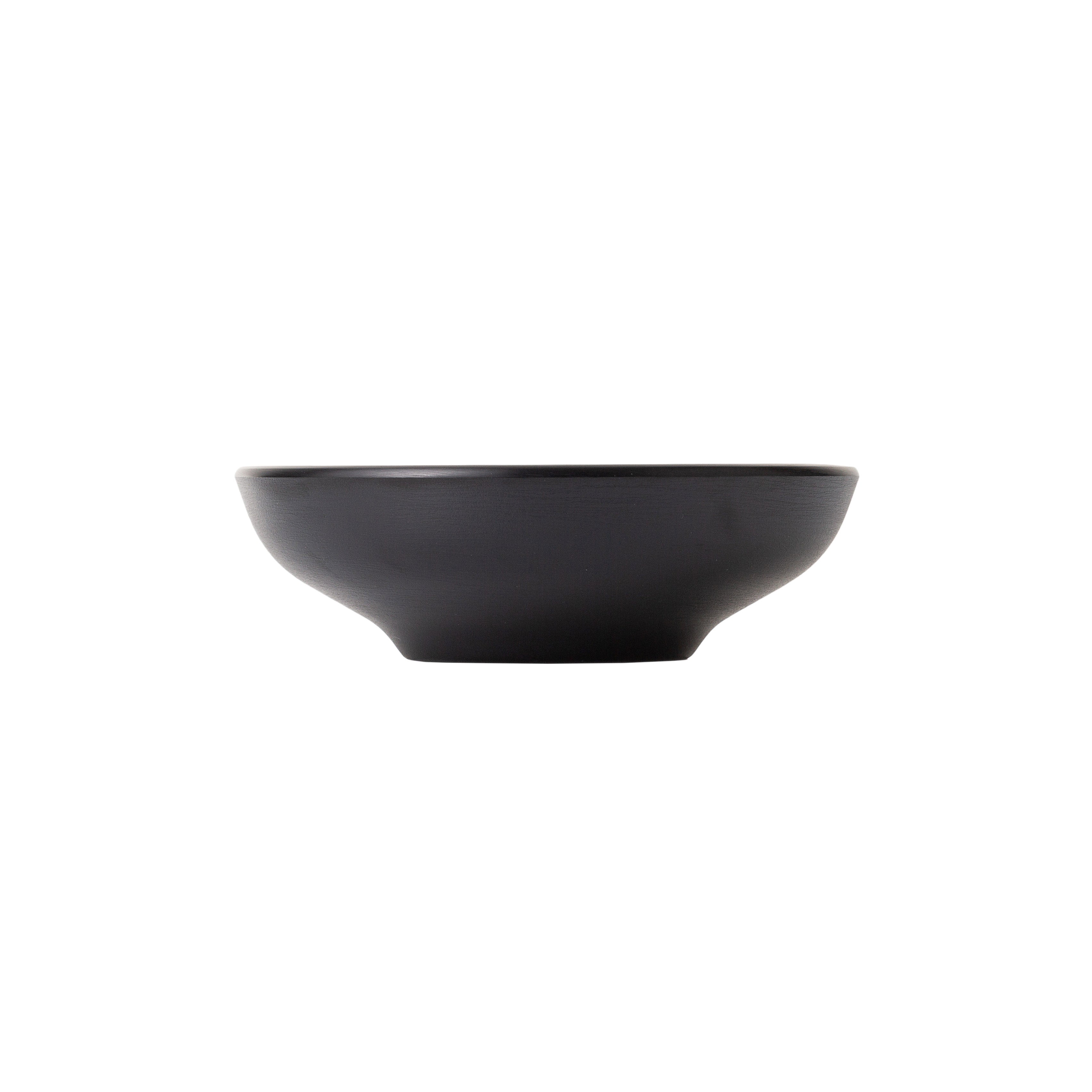 COUCOU Round Bowl 123mm - White & Black