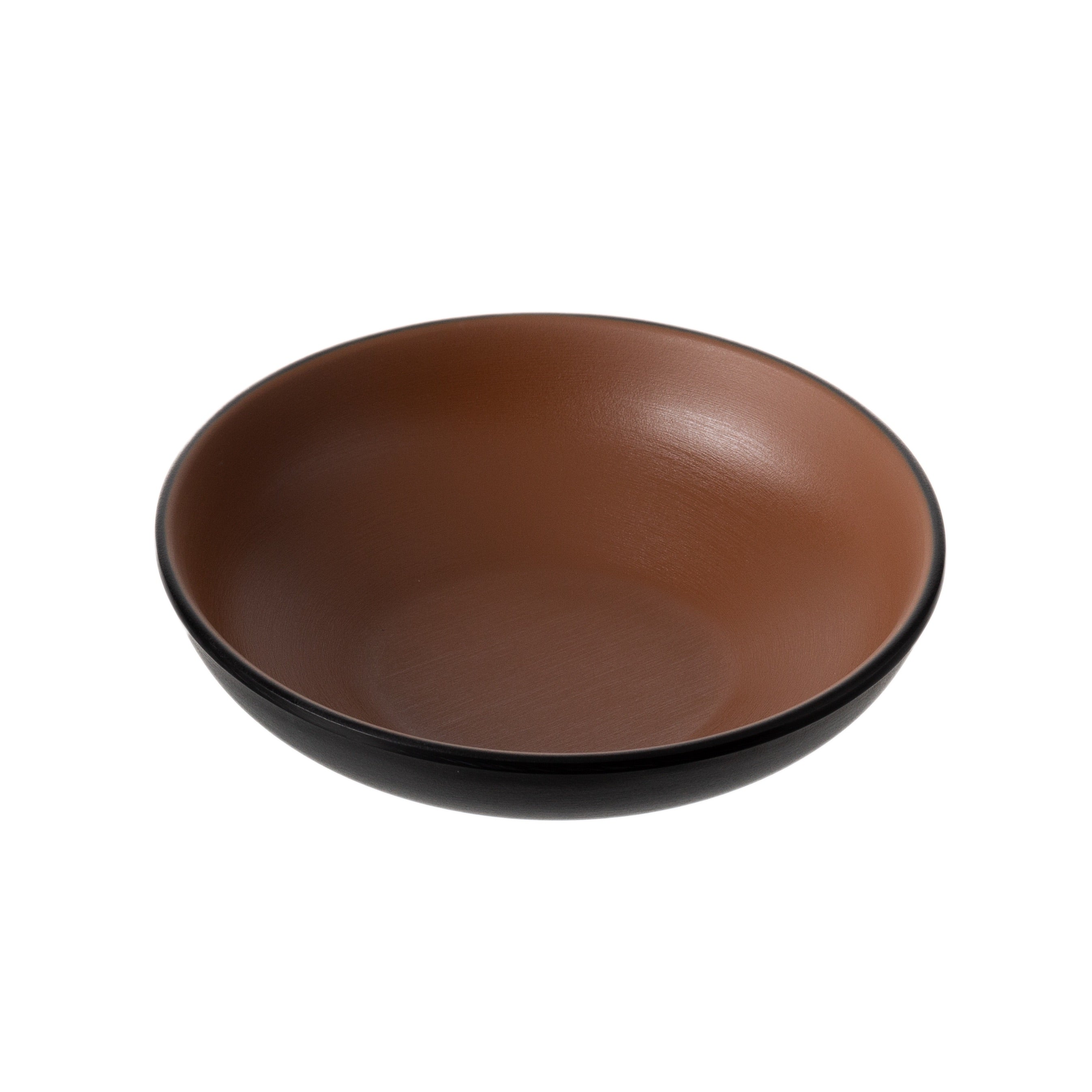 COUCOU Round Bowl 150mm - Brown & Black
