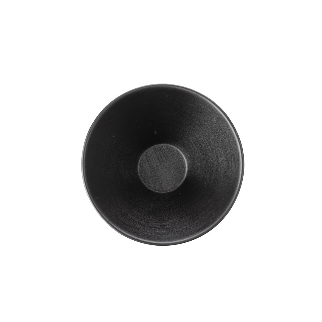 COUCOU Round Bowl V-Shape 150mm - Black & Black