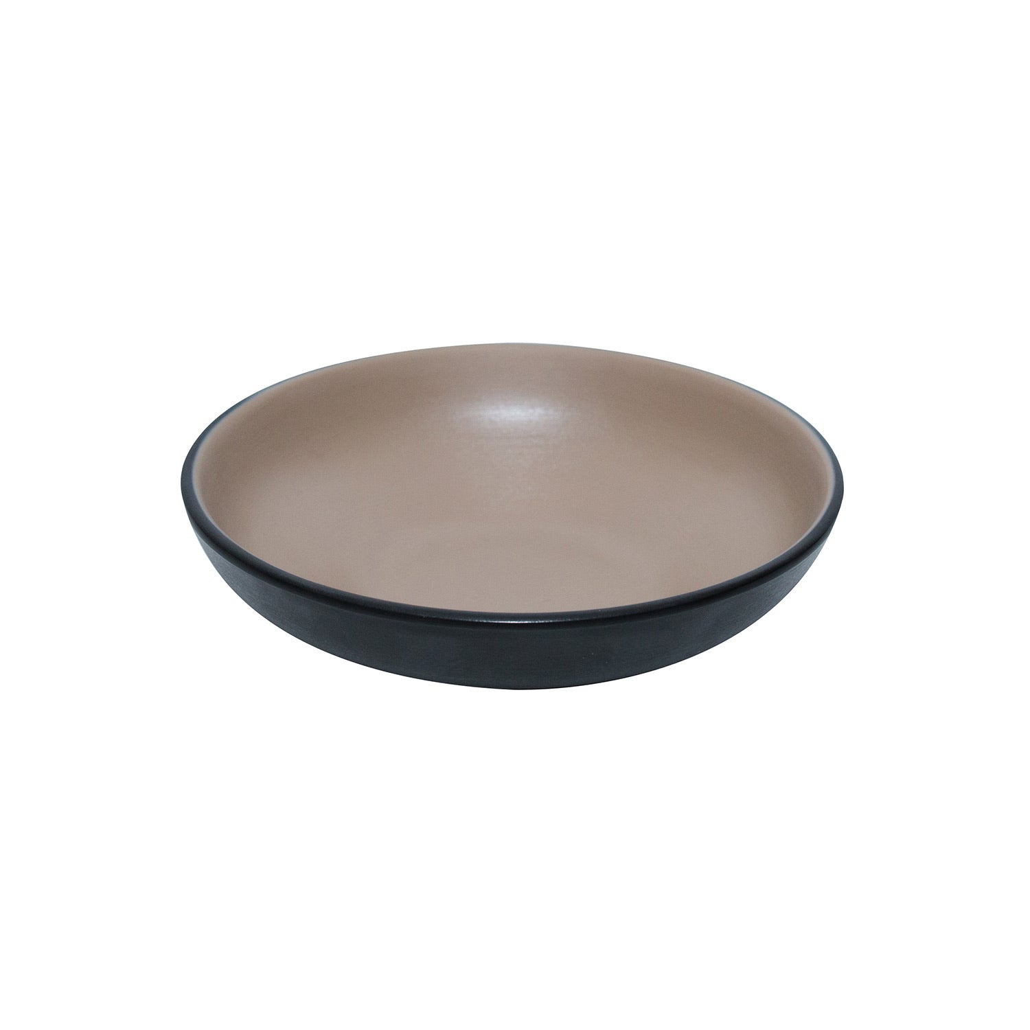COUCOU Round Bowl 150mm - Beige & Black