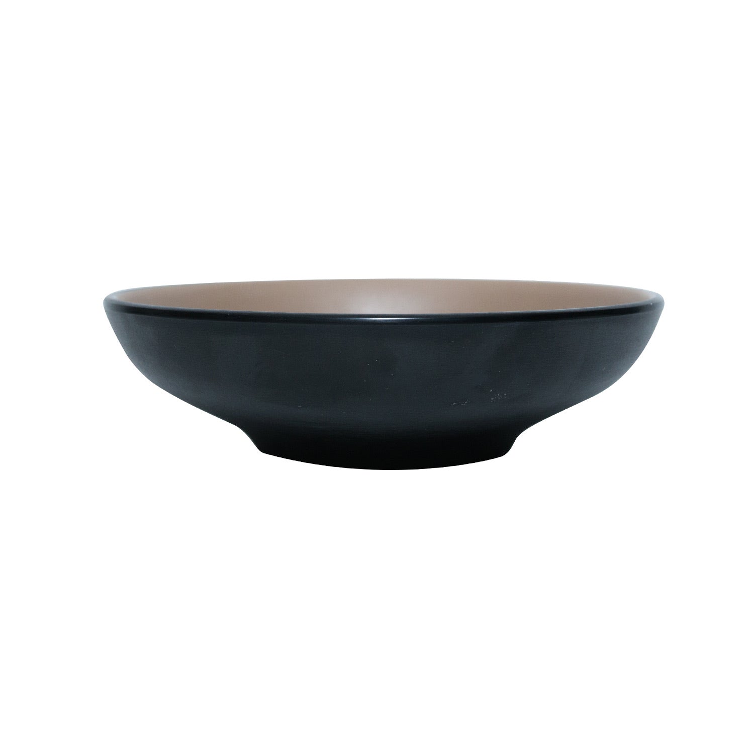 COUCOU Round Bowl 150mm - Beige & Black
