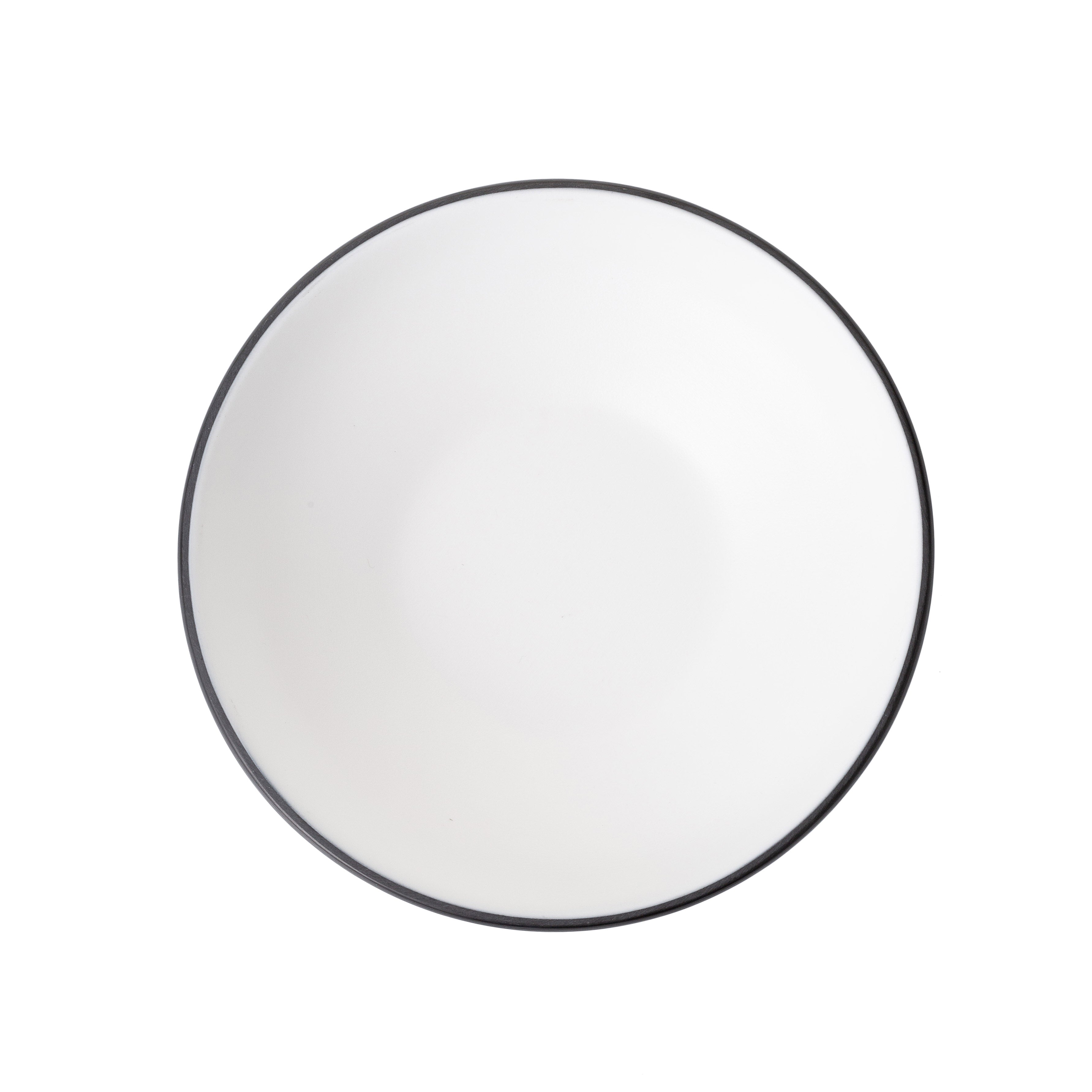 COUCOU Round Bowl 150mm - White & Black