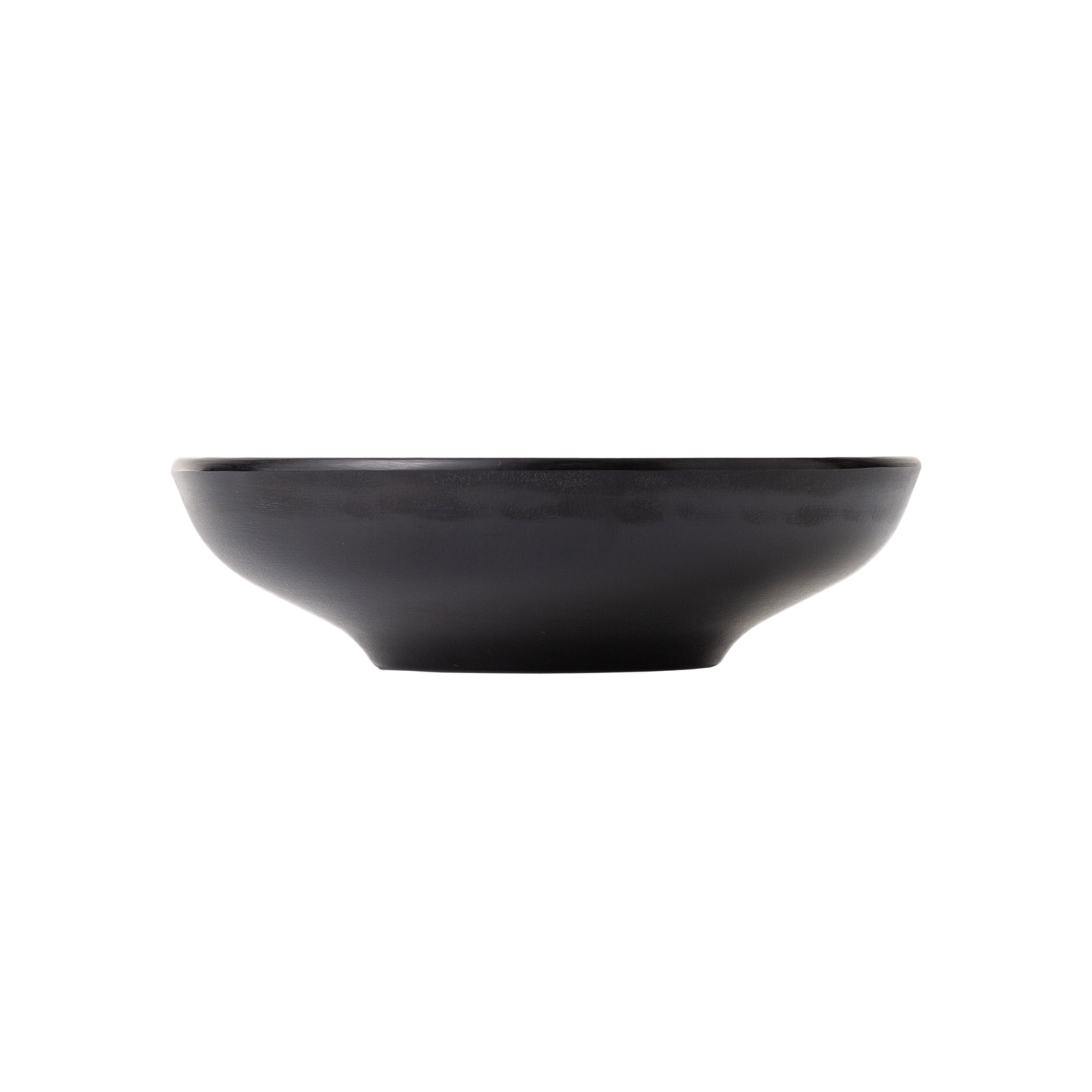 COUCOU Round Bowl 150mm - White & Black