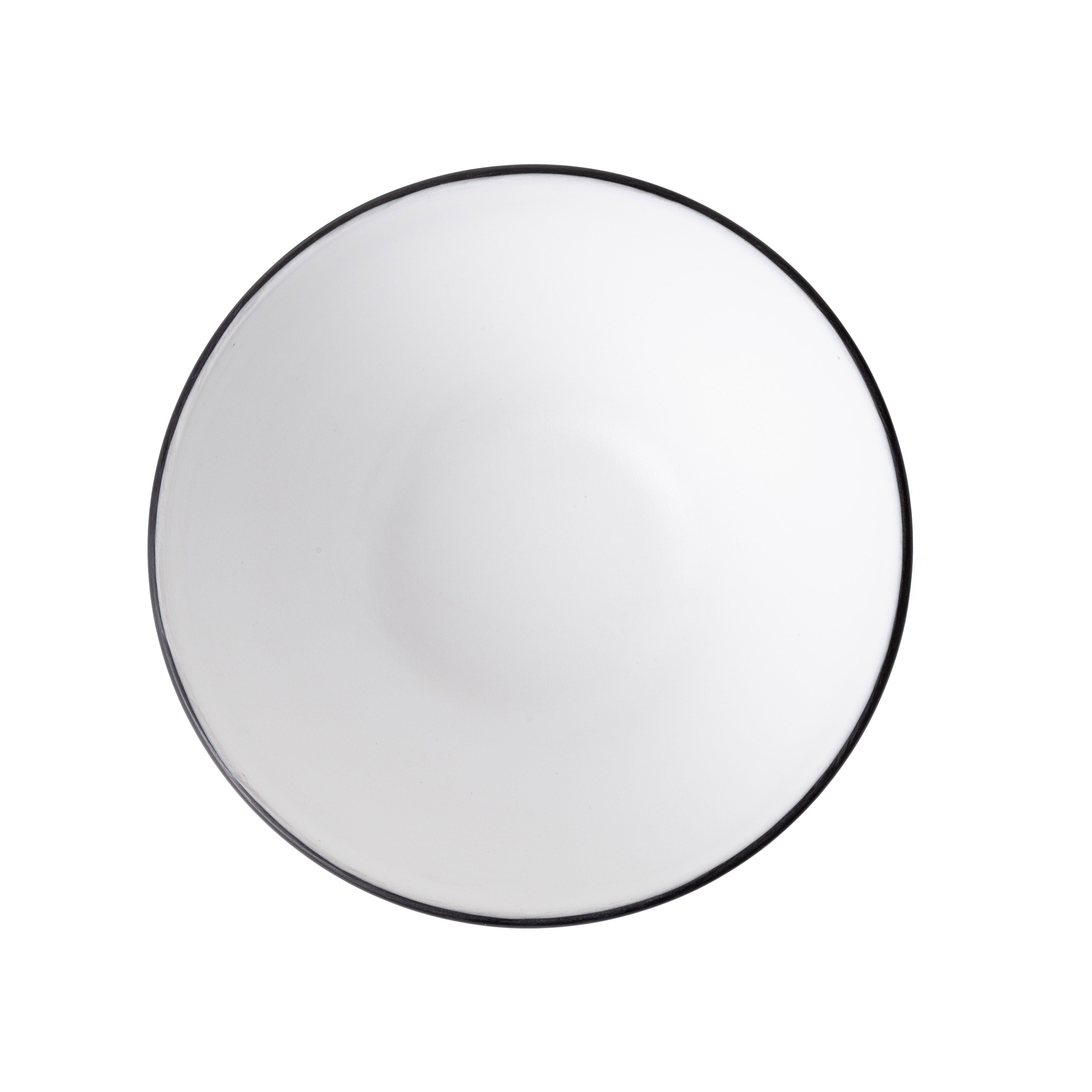 COUCOU Noodle Bowl 150mm - White & Black