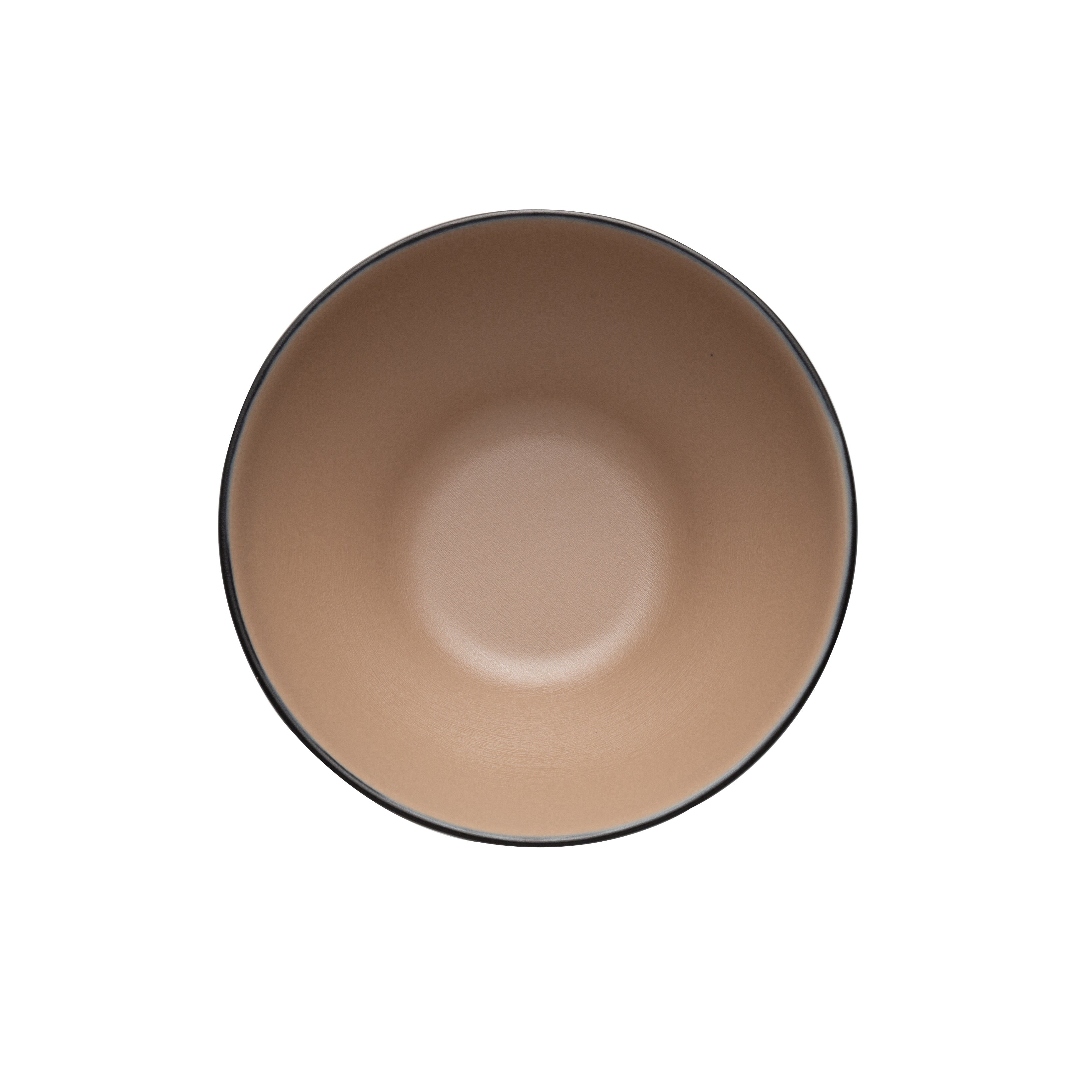 COUCOU Noodle Bowl 165mm - Beige & Black