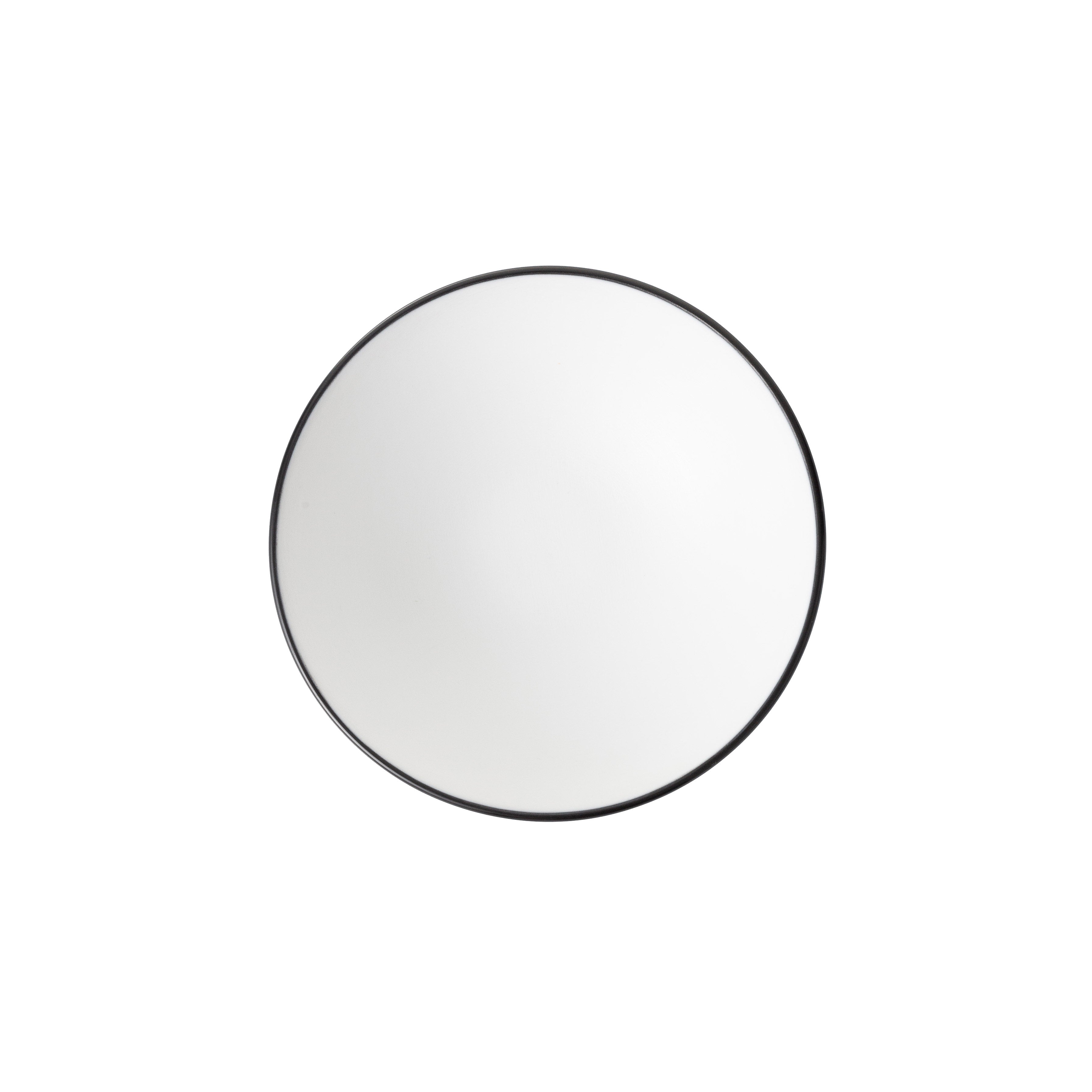 COUCOU Round Bowl 160mm - White & Black