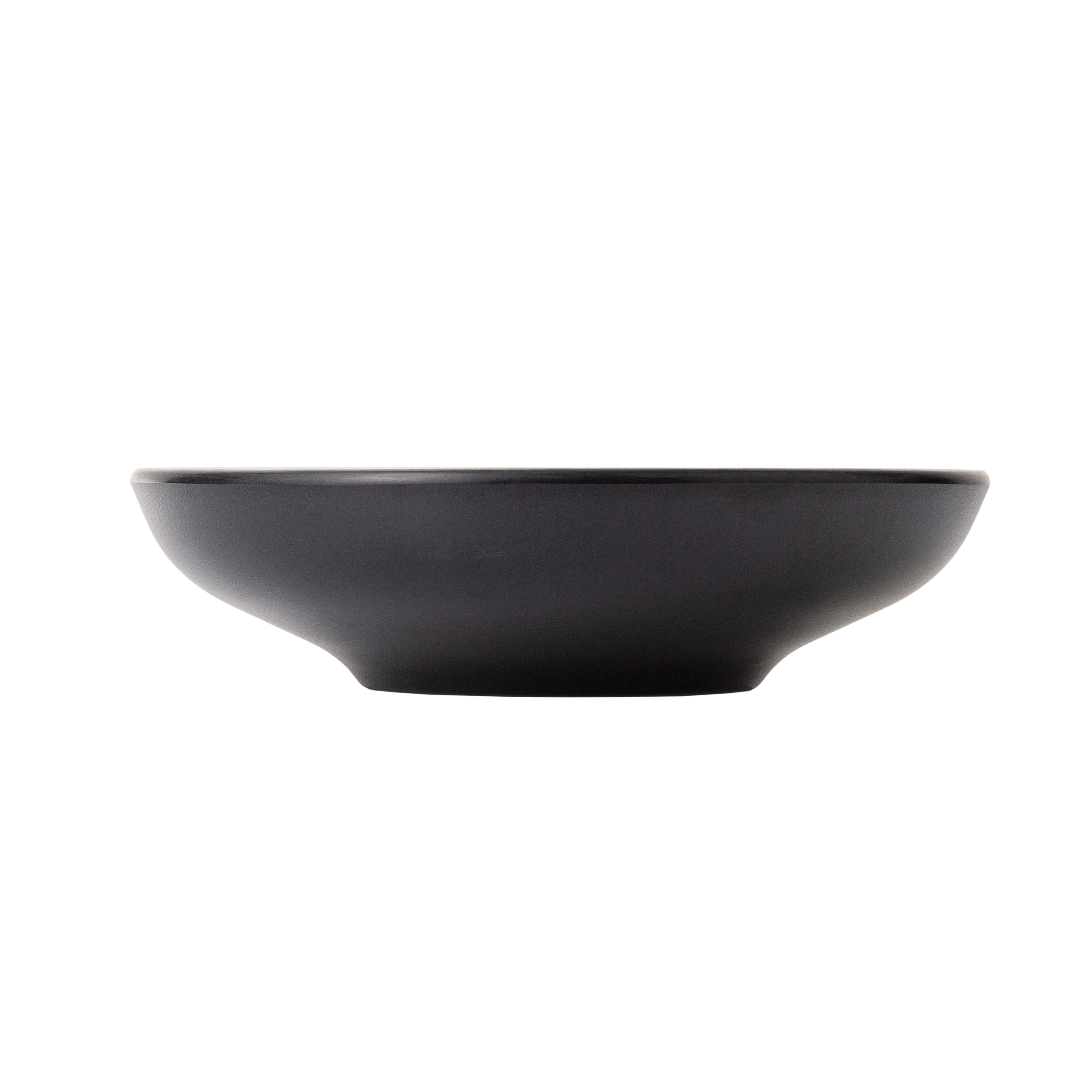 COUCOU Round Bowl 175mm - White & Black