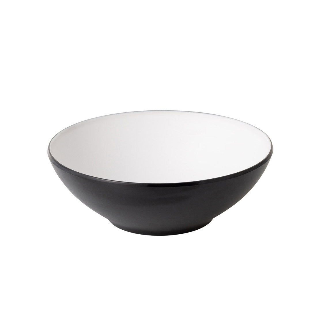 COUCOU Round Bowl 187mm - White & Black