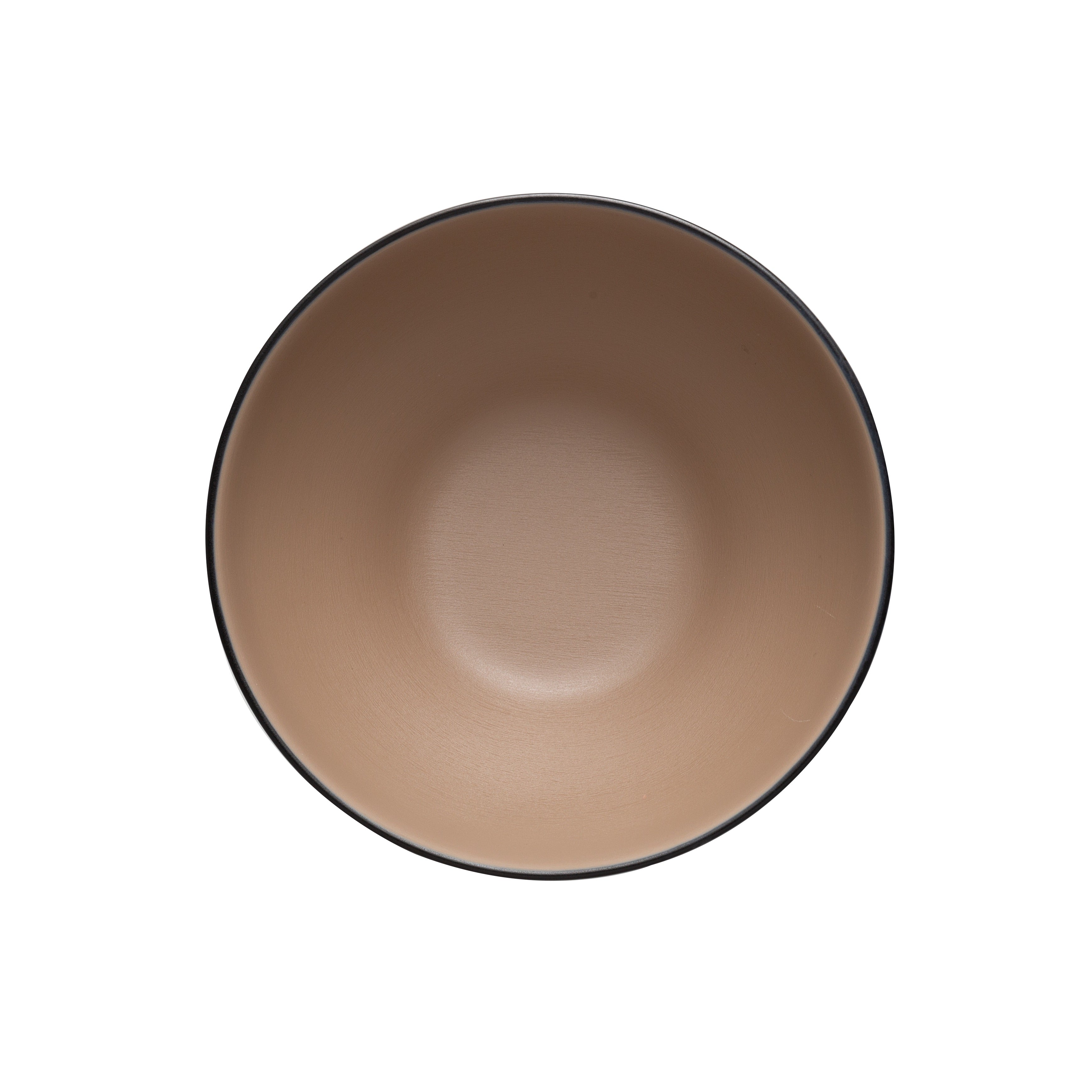 COUCOU Noodle Bowl 190mm - Beige & Black