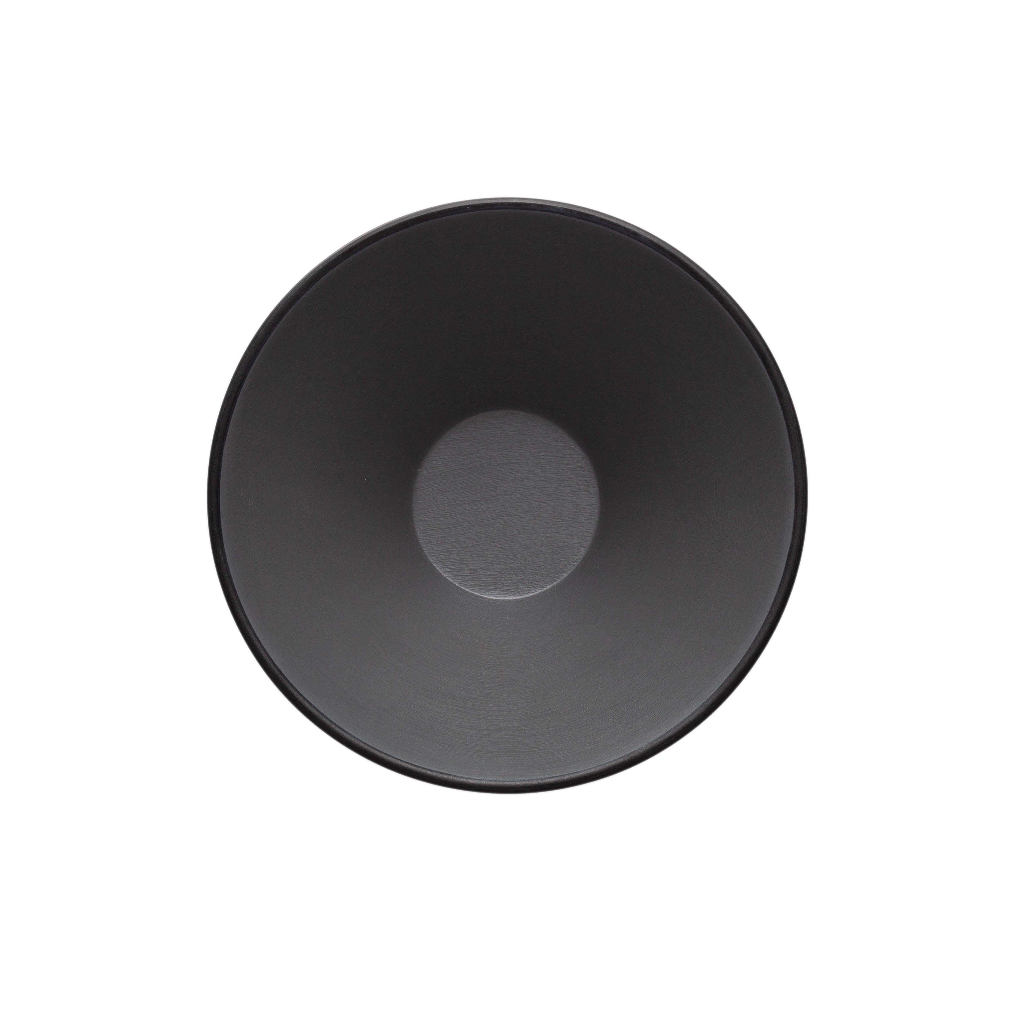 COUCOU Round Bowl V-Shape 205mm - Grey & Black