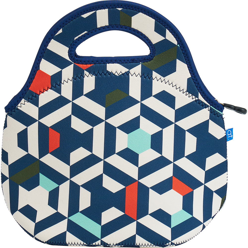 Annabel Trends Neoprene Lunch Bag Geo