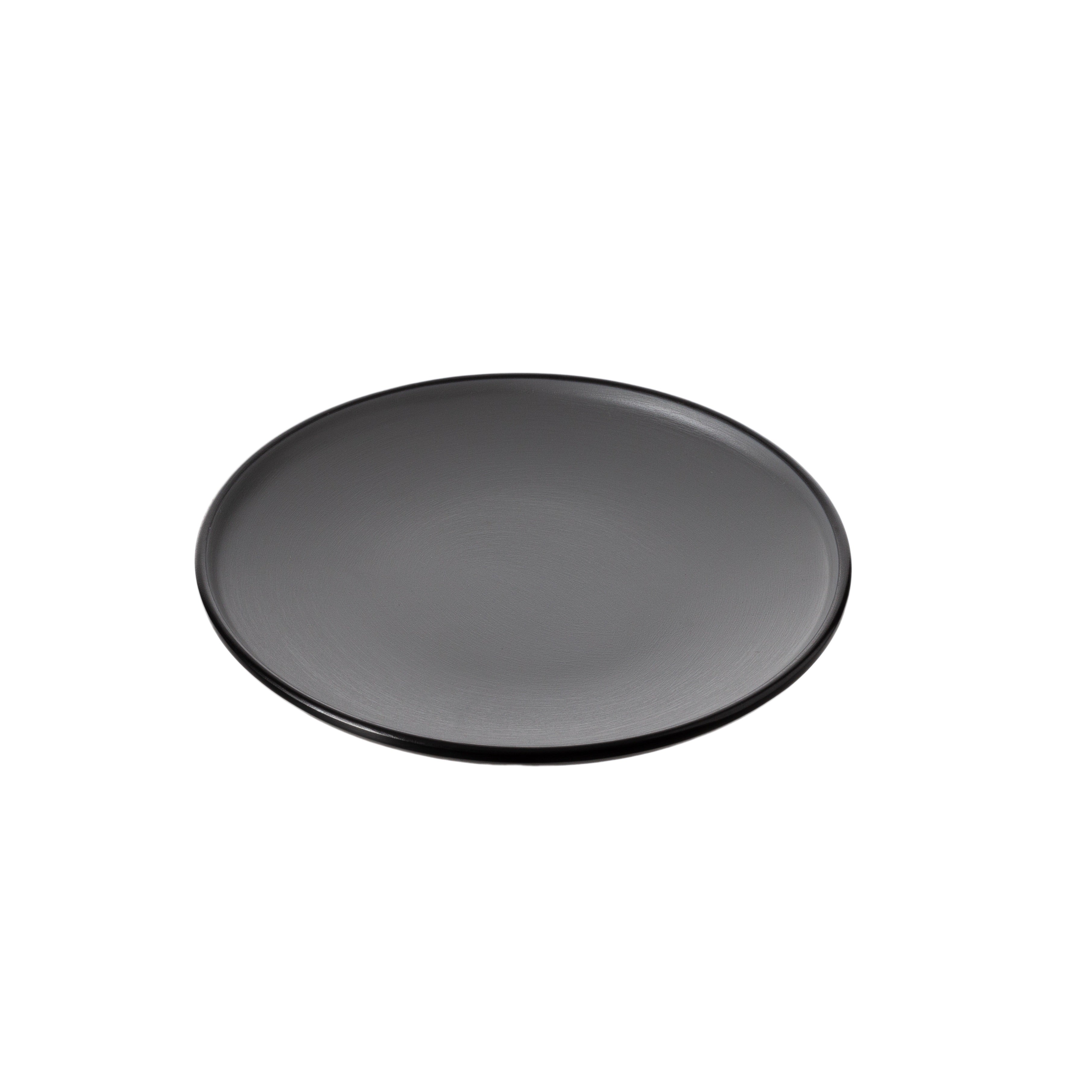 COUCOU Round Coupe Plate 167mm - Grey & Black