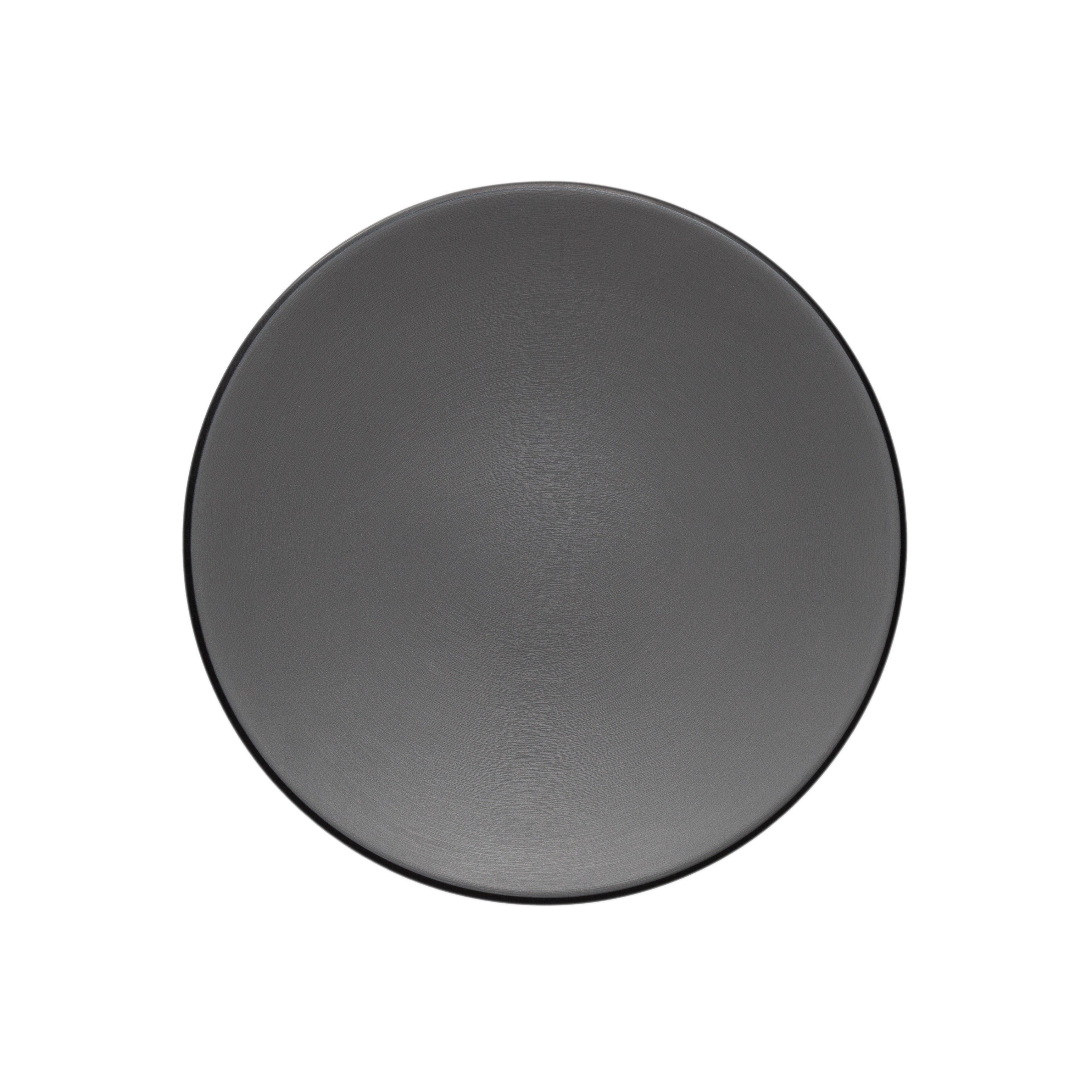 COUCOU Round Coupe Plate 180mm - Grey & Black