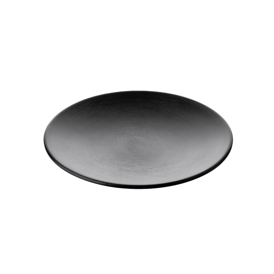 COUCOU Round Coupe Plate 205mm - Black & Black
