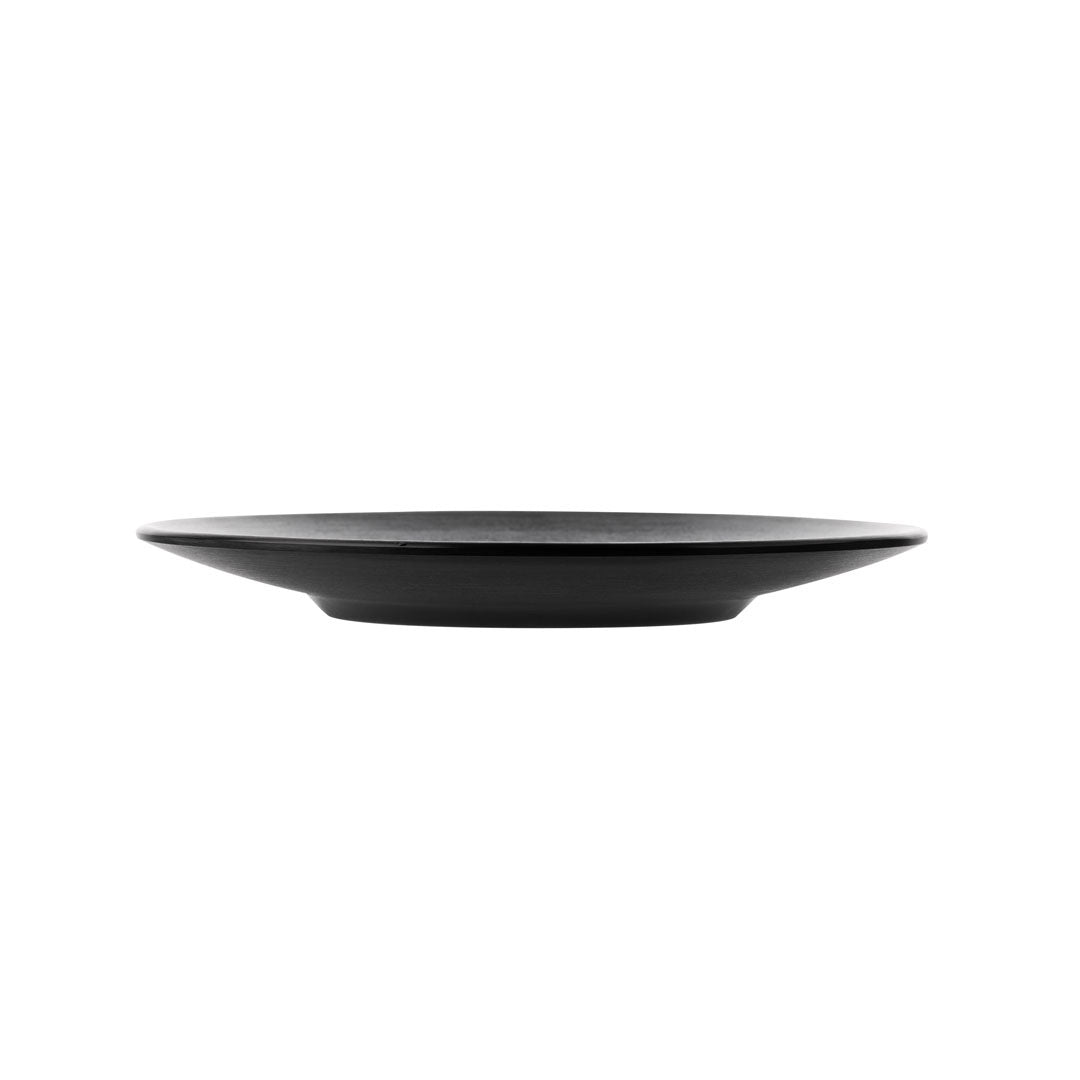 COUCOU Round Coupe Plate 205mm - Black & Black