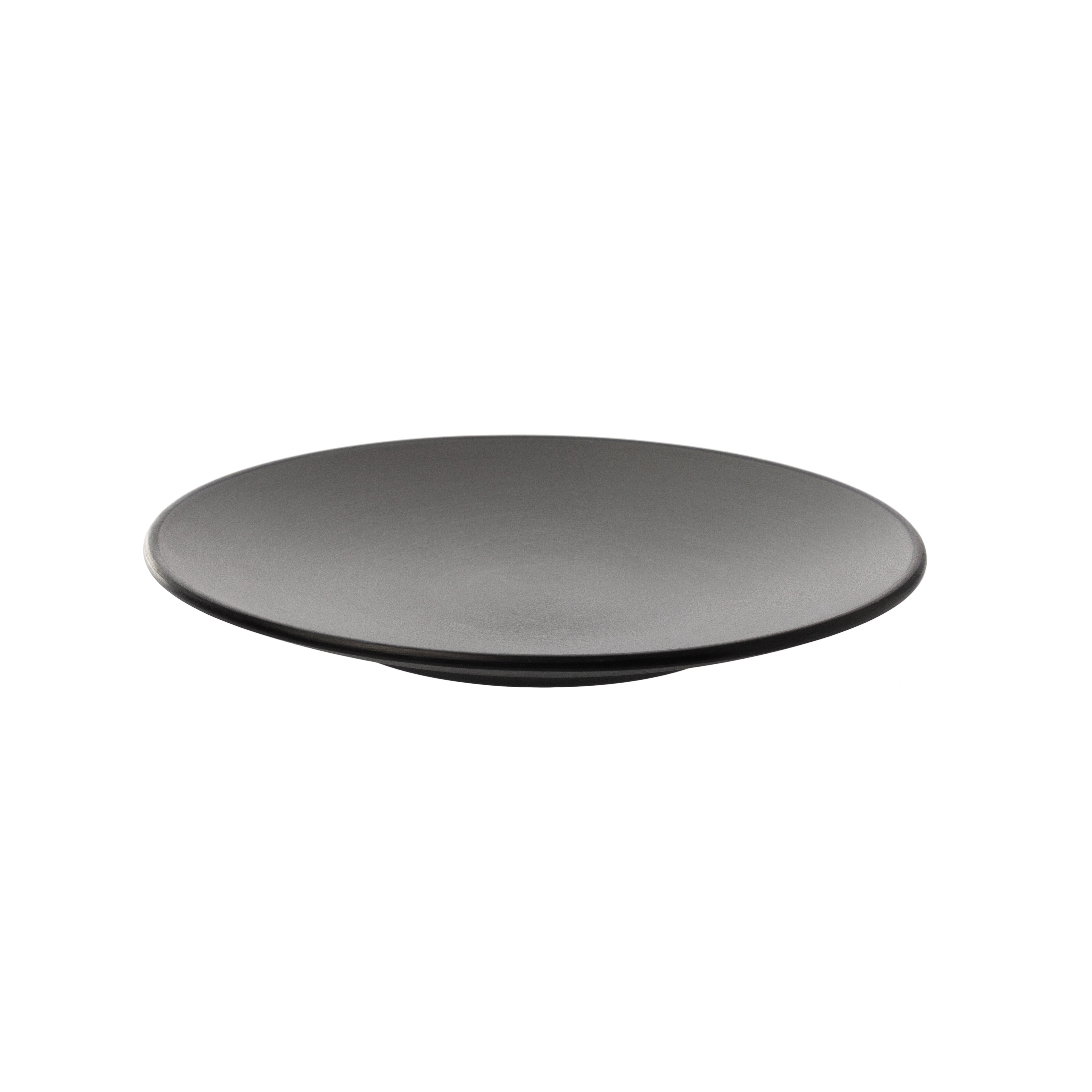 COUCOU Round Coupe Plate 205mm - Grey & Black