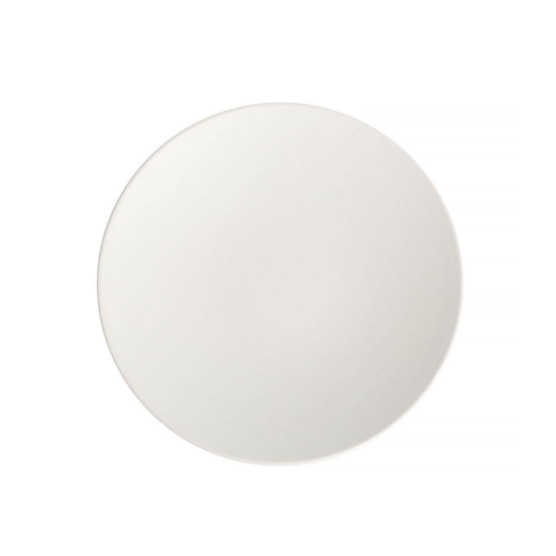 COUCOU Round Coupe Plate 205mm - White & White