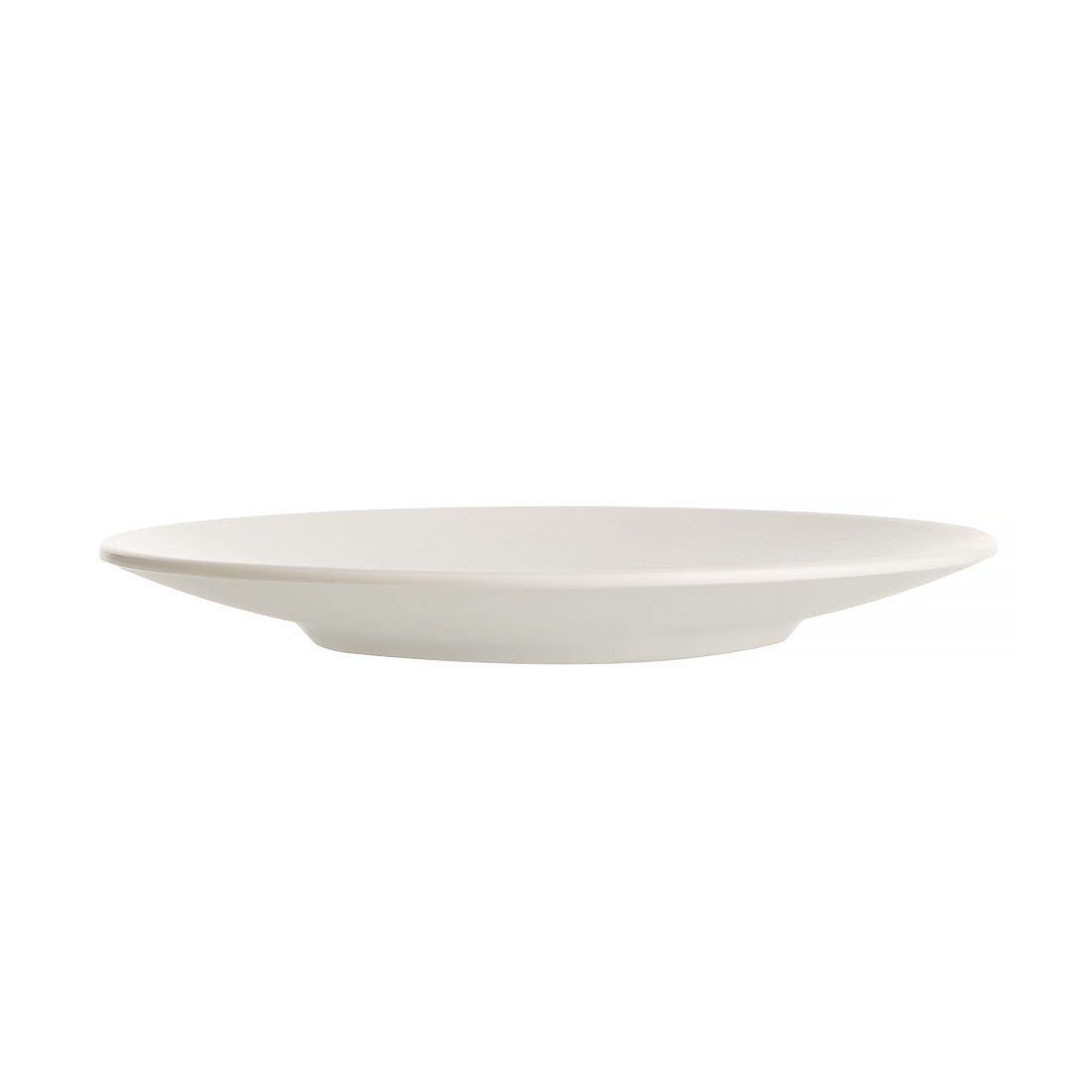 COUCOU Round Coupe Plate 205mm - White & White