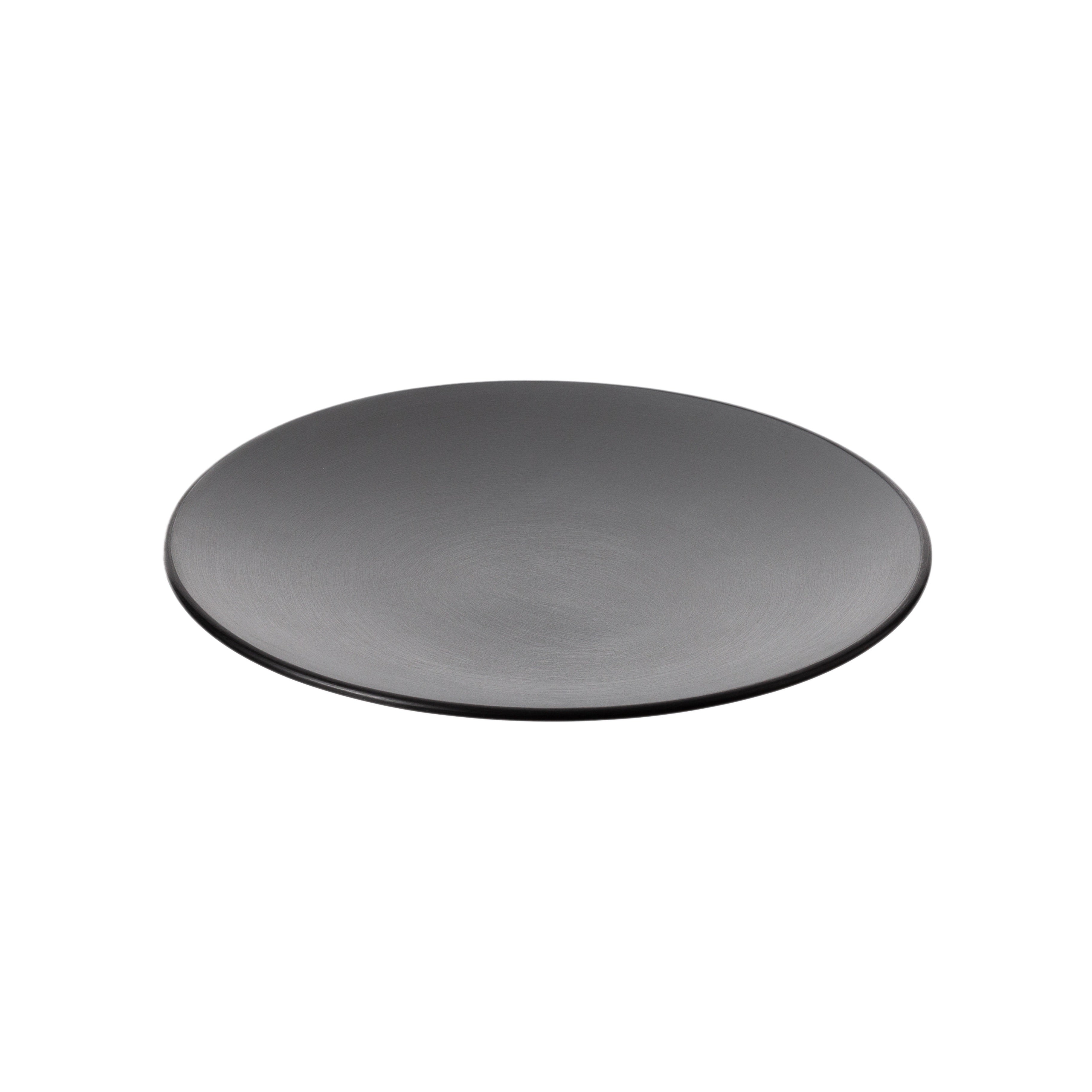 COUCOU Round Coupe Plate 230mm - Grey & Black