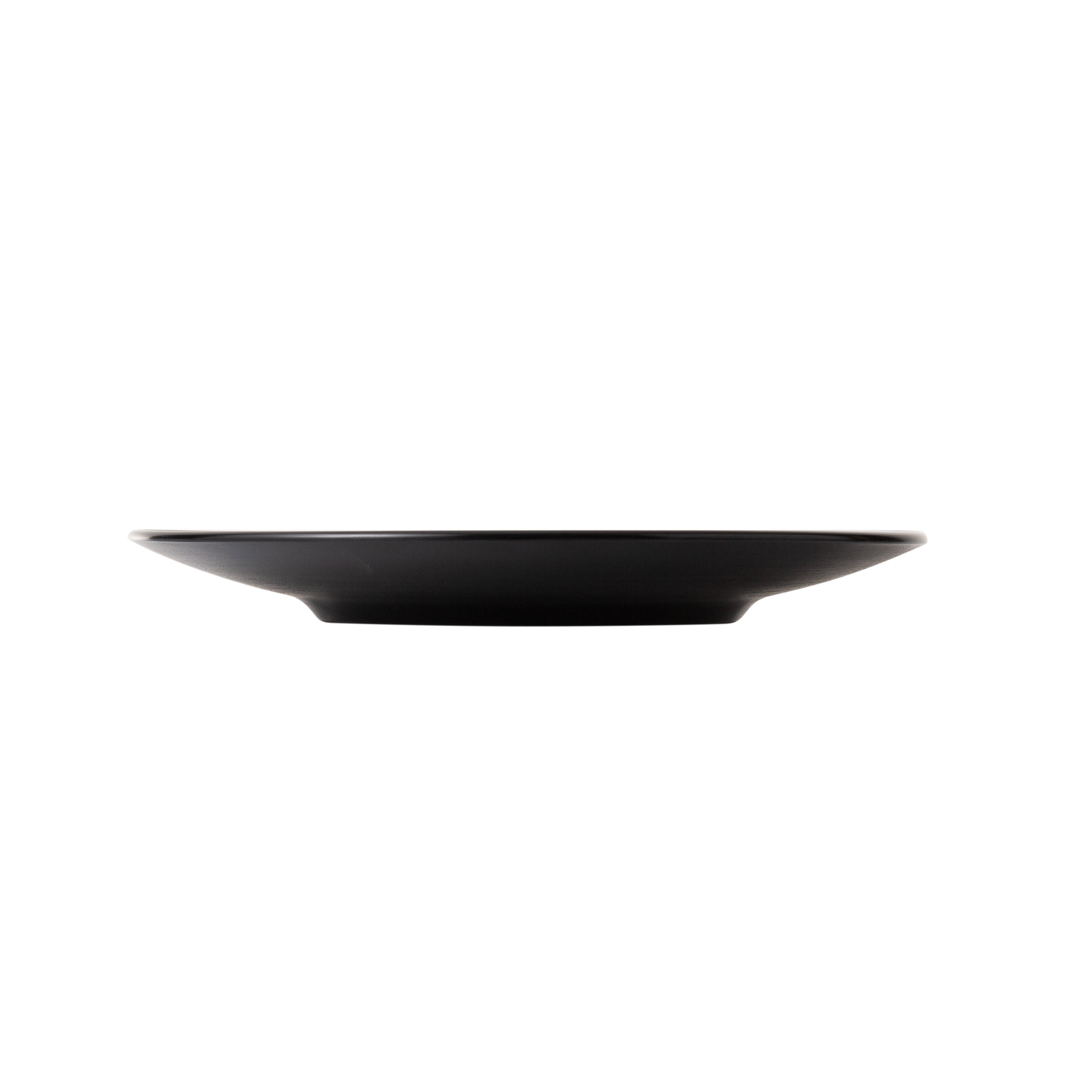 COUCOU Round Coupe Plate 230mm - White & Black