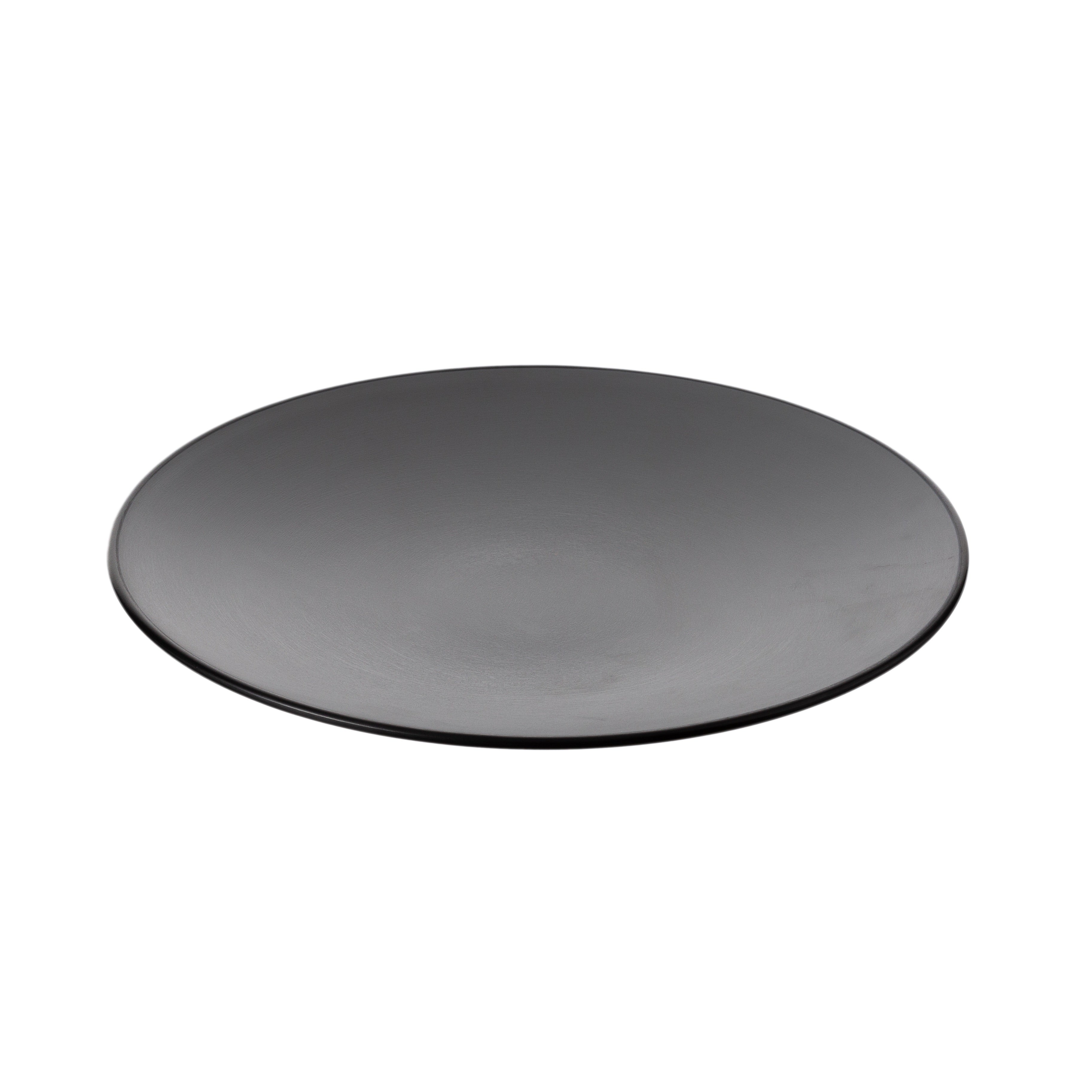 COUCOU Round Coupe Plate 250mm - Grey & Black