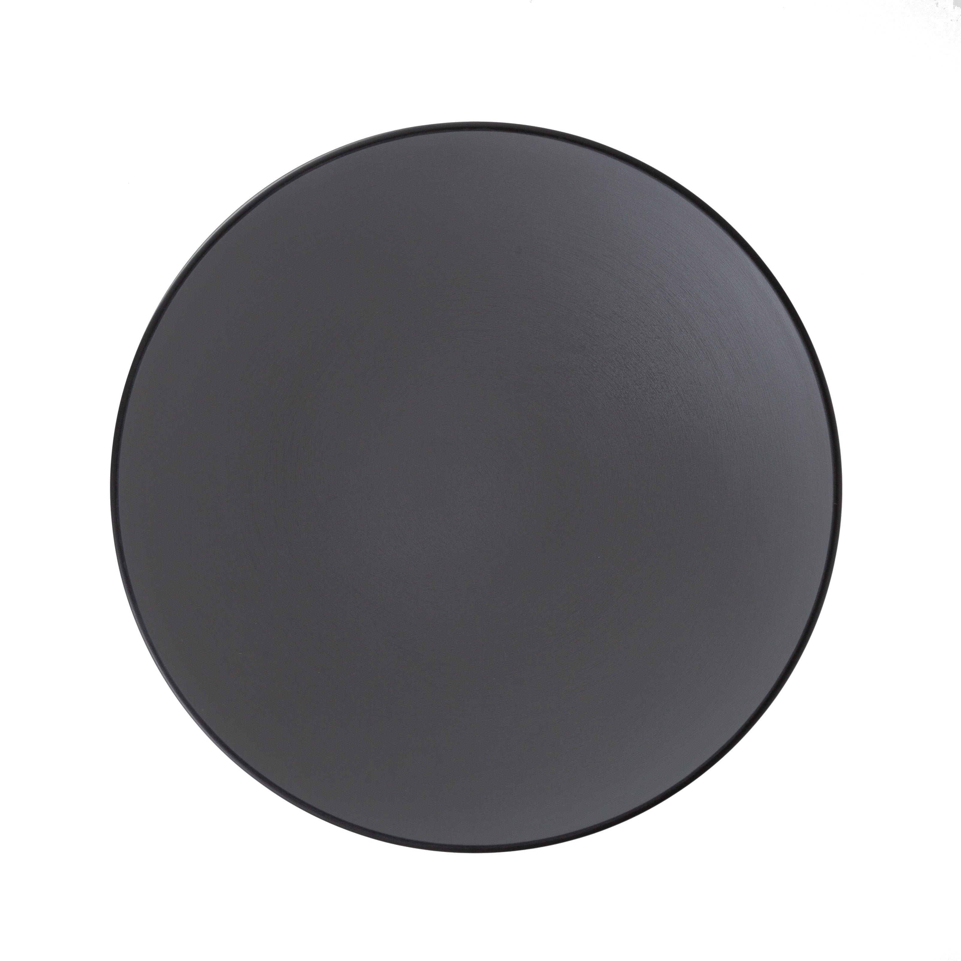 COUCOU Round Coupe Plate 250mm - Grey & Black