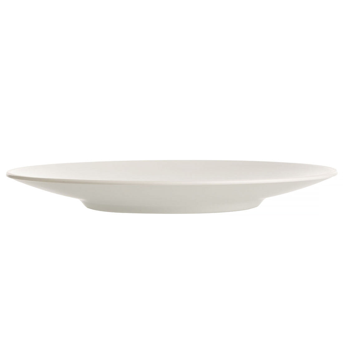COUCOU Round Coupe Plate 250mm - White & White