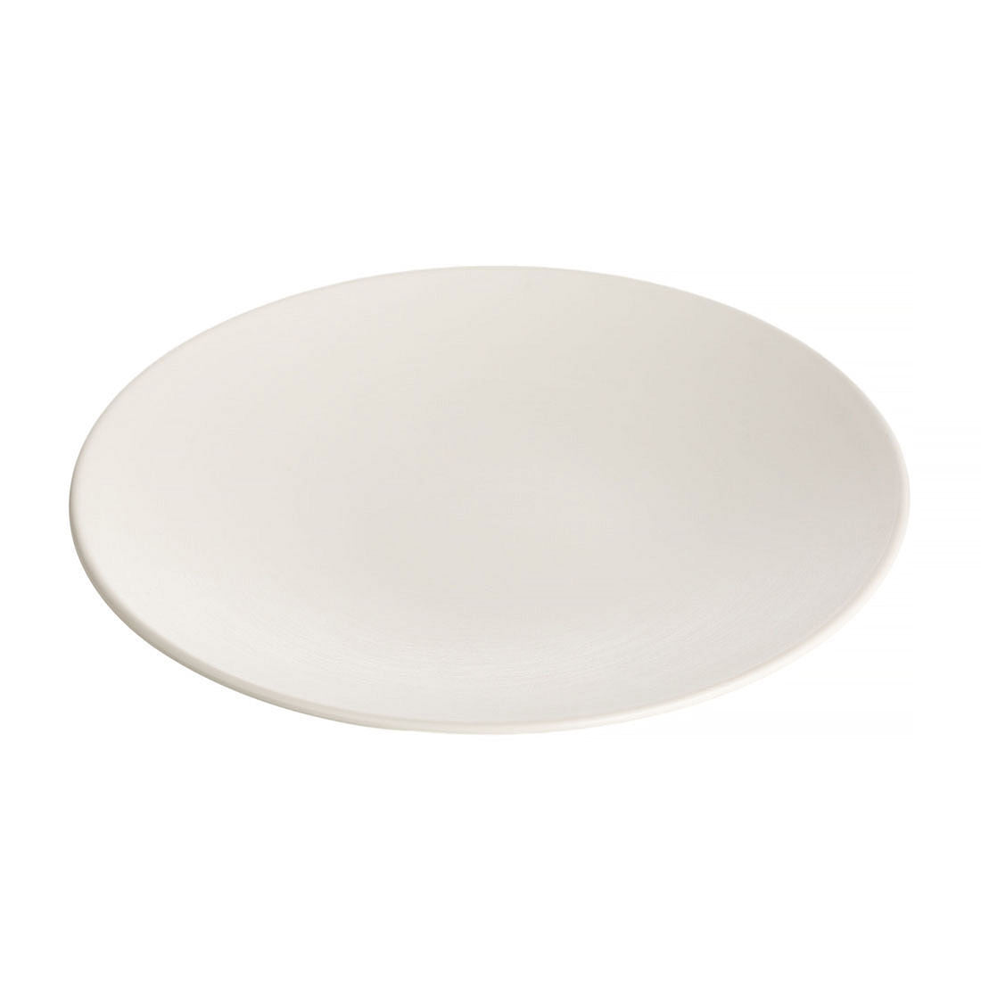COUCOU Round Coupe Plate 250mm - White & White