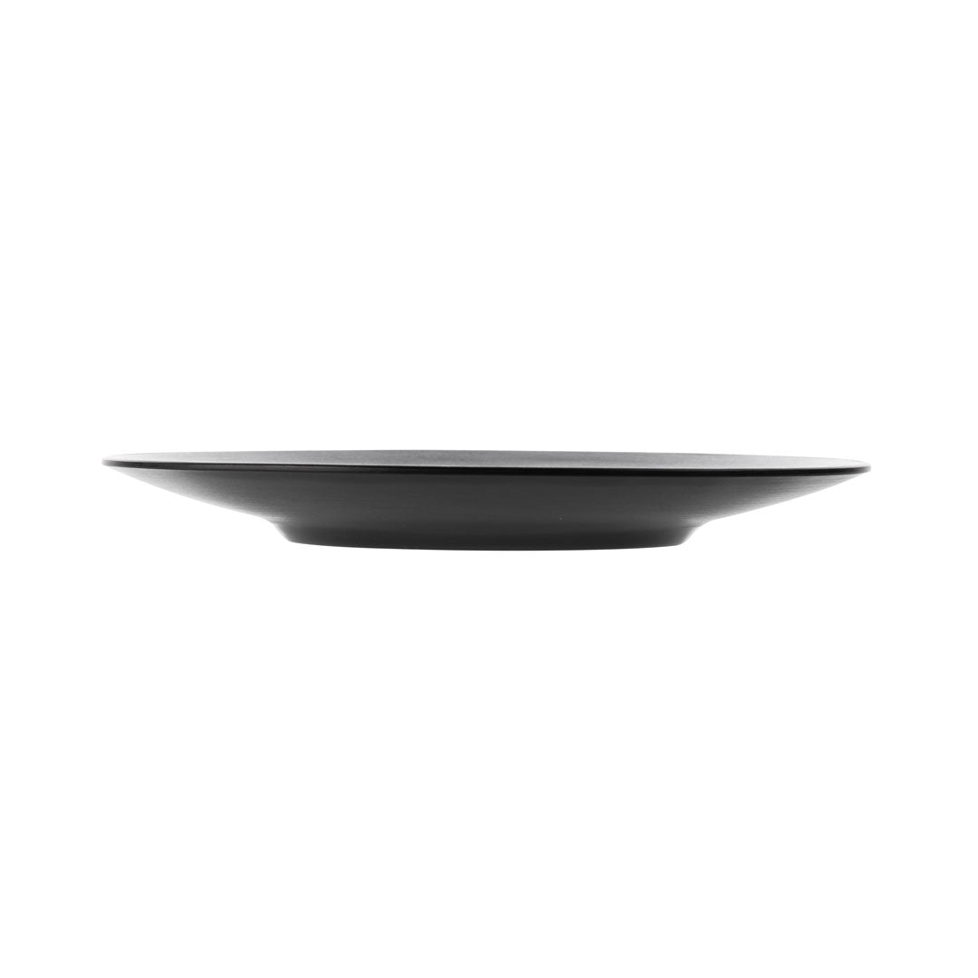 COUCOU Round Coupe Plate 250mm - Black & Black