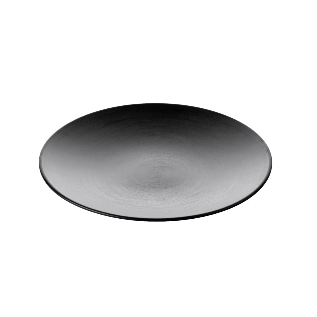 COUCOU Round Coupe Plate 250mm - Black & Black