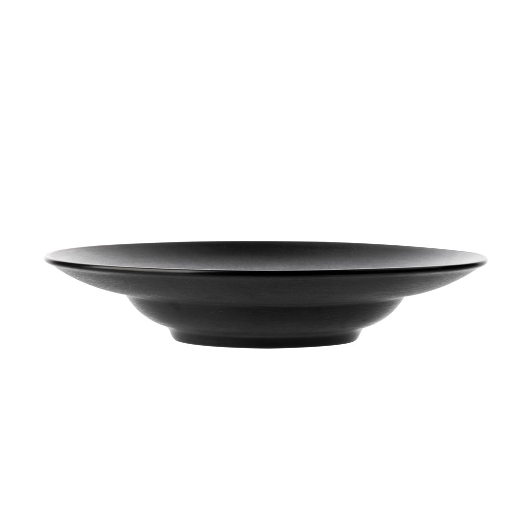 COUCOU Round Pasta/Soup Bowl 260mm - Black & Black