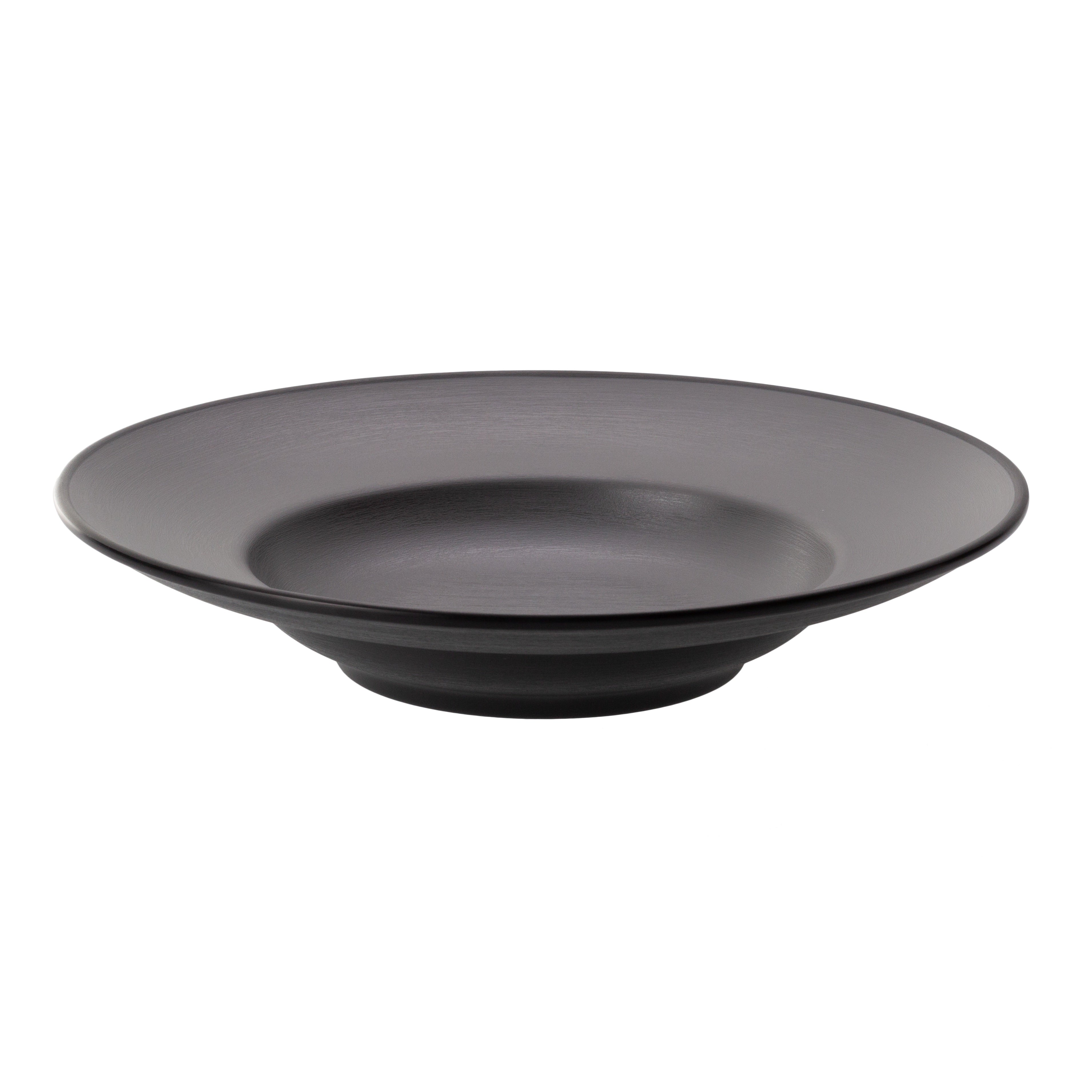 COUCOU Round Pasta/Soup Bowl 260mm - Grey & Black