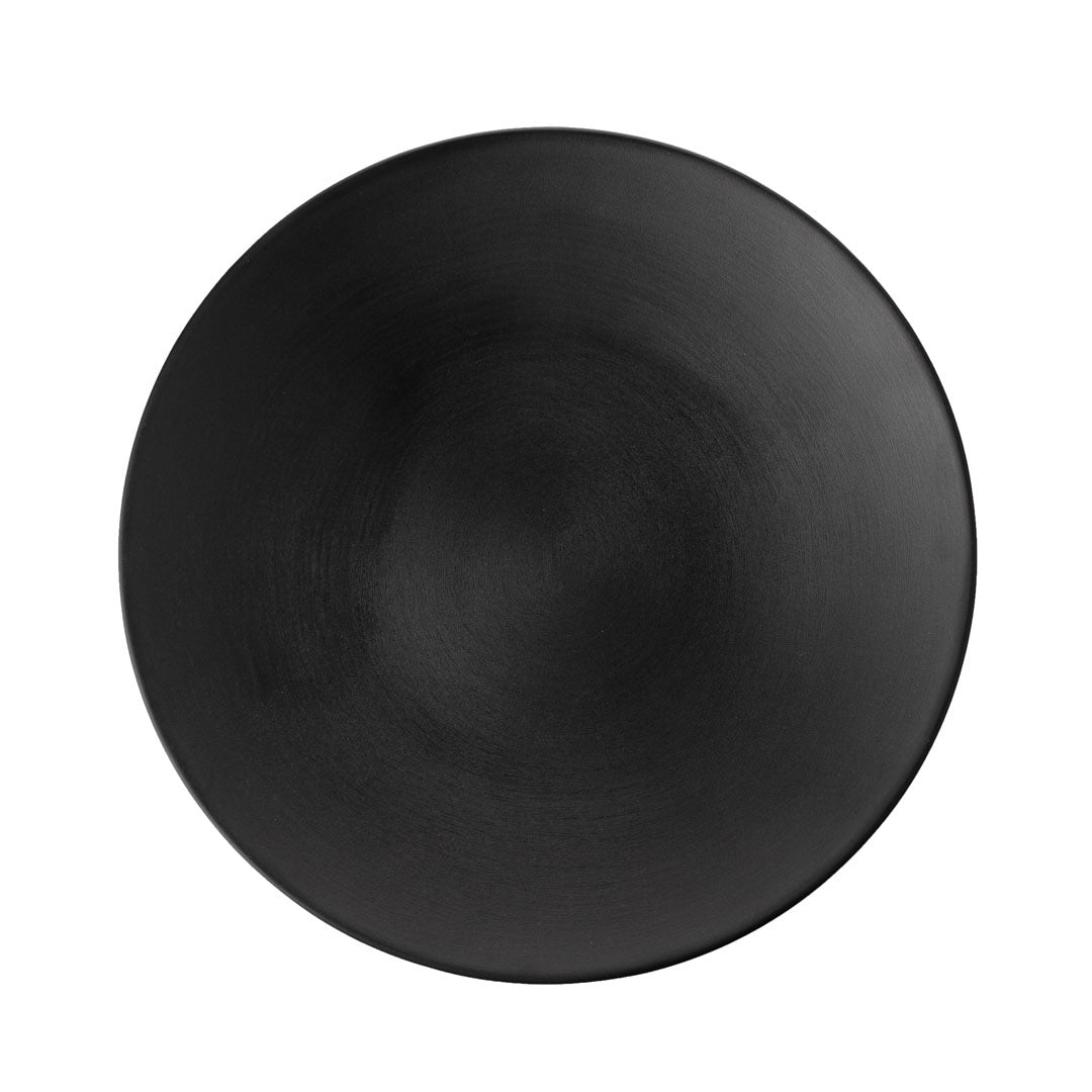 COUCOU Round Coupe Plate 300mm - Black & Black