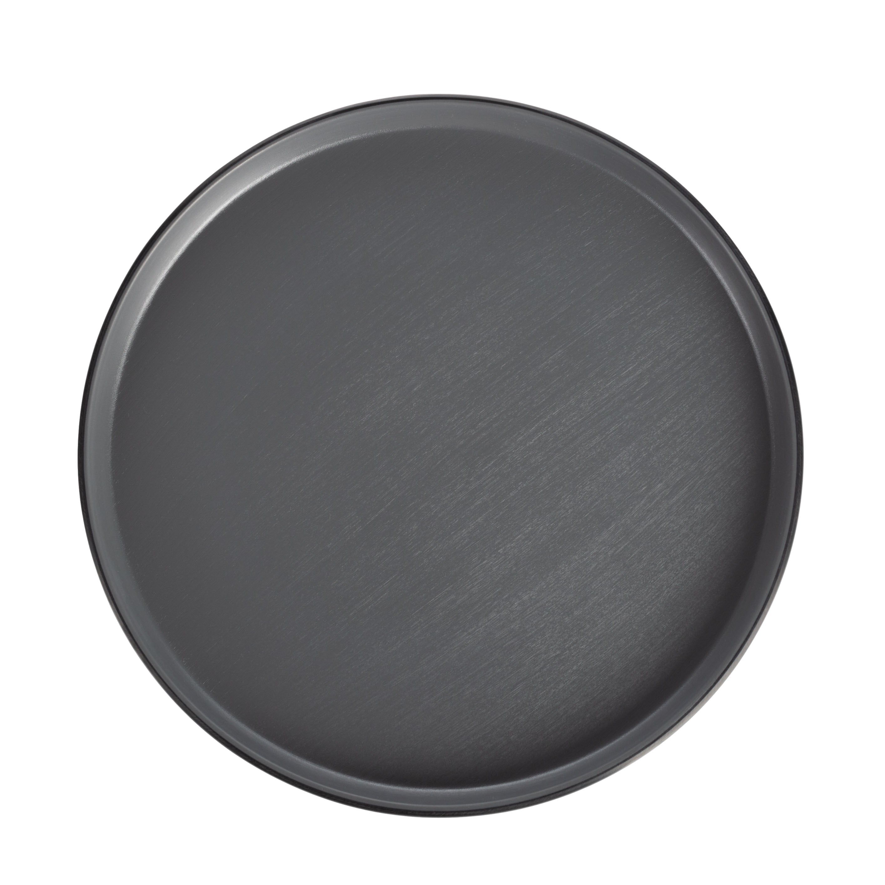 COUCOU Round Stackable Plate 270mm - Grey & Black