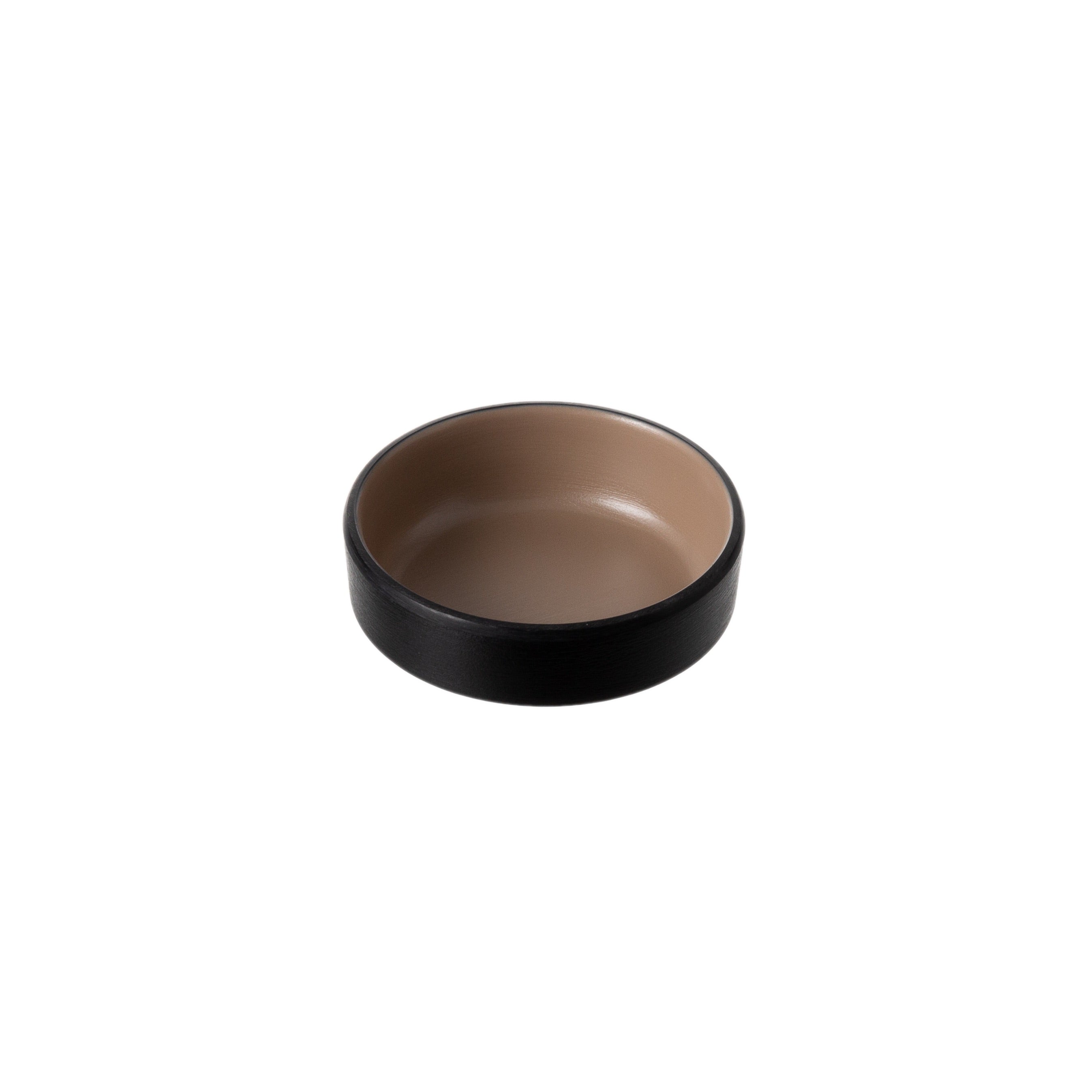 COUCOU Stackable Sauce Dish 76mm - Beige & Black