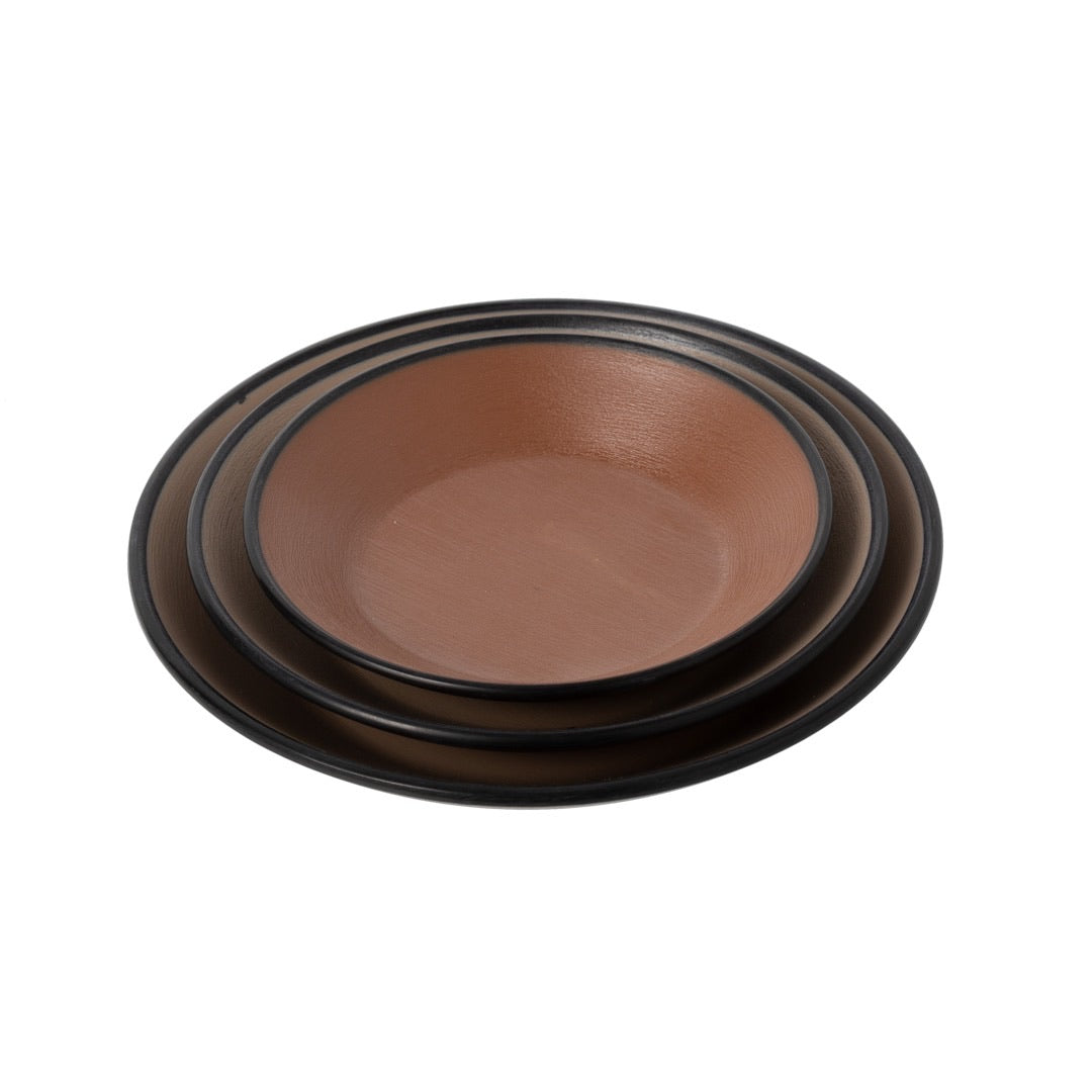 COUCOU Sauce Dish 130mm - Beige & Black